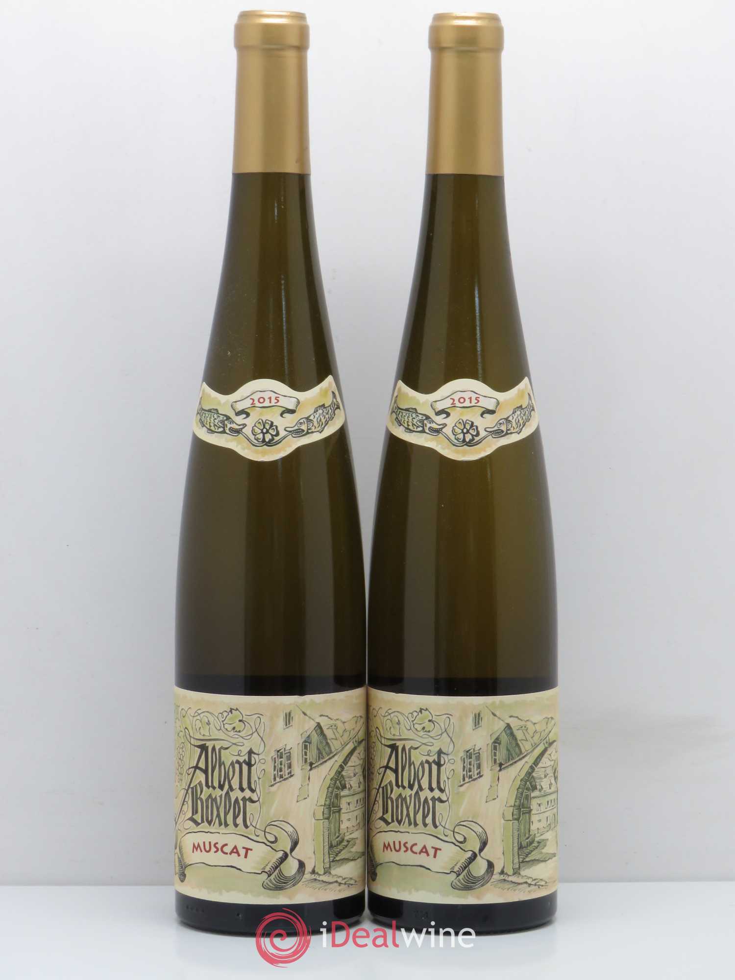 Muscat Albert Boxler 2015 - Posten von 2 Flaschen - 0