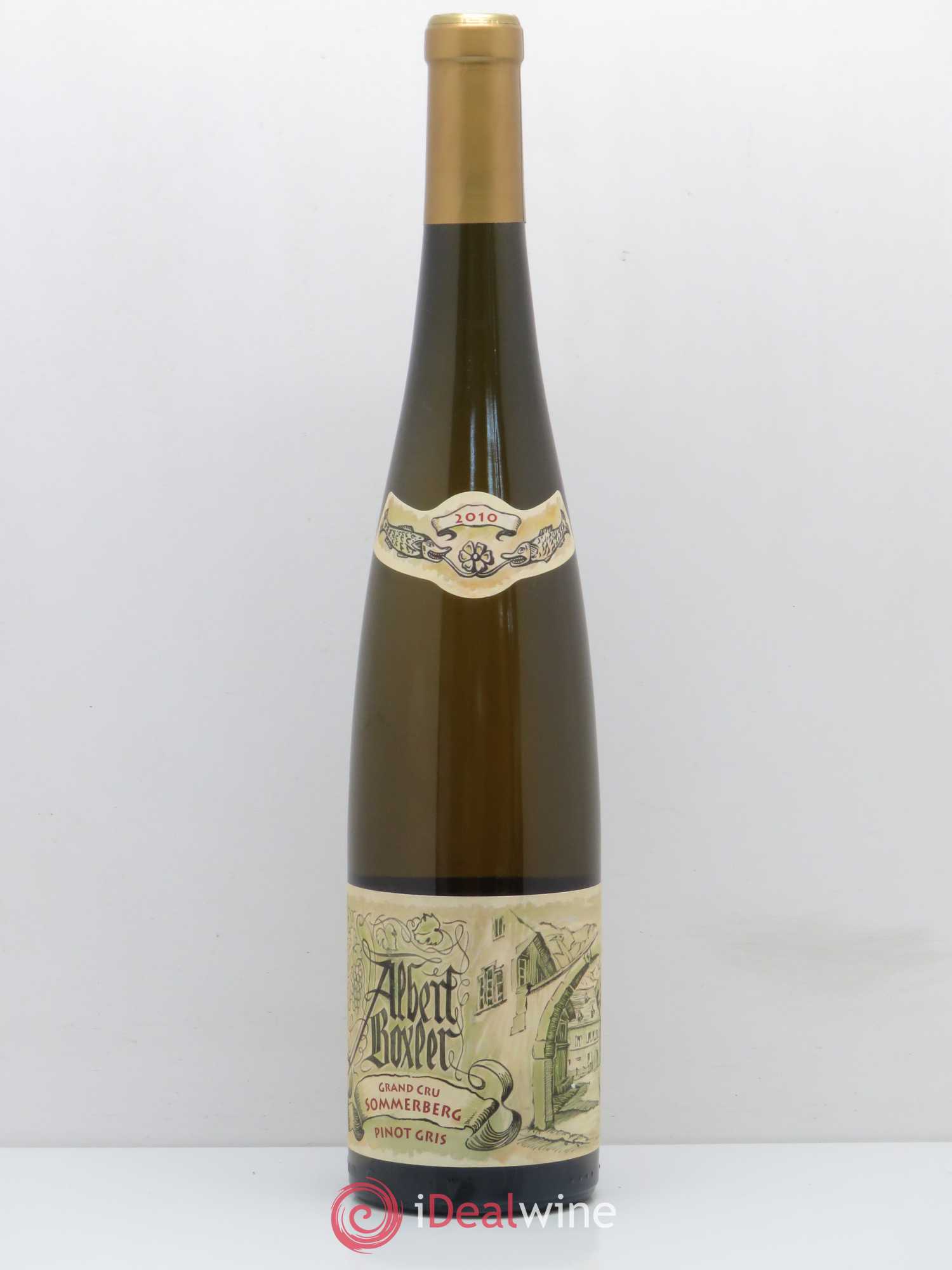Pinot Gris Grand Cru Sommerberg Albert Boxler 2010 - Posten von 1 Flasche - 0