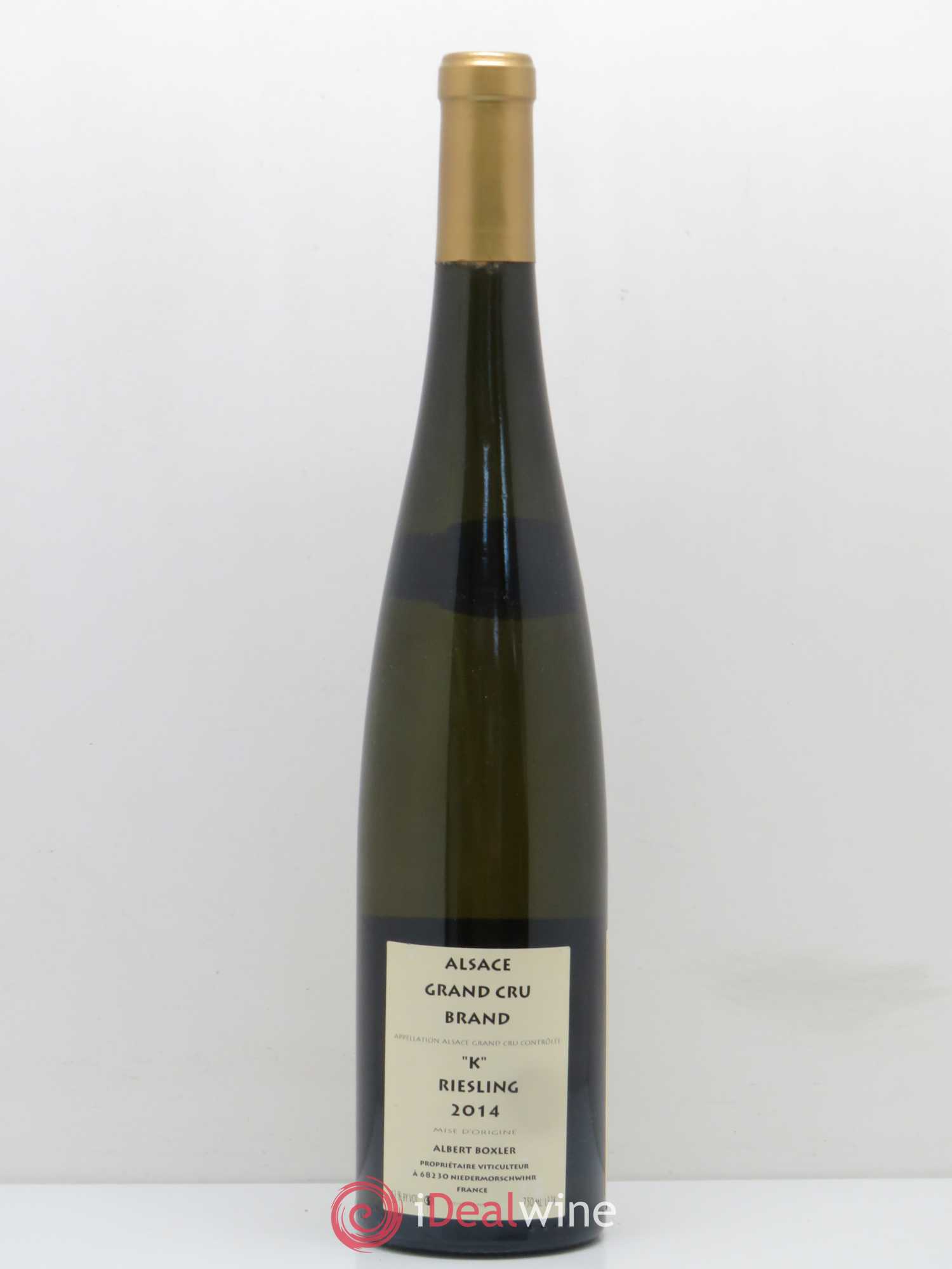 Riesling Grand Cru Brand K Albert Boxler 2014 - Posten von 1 Flasche - 1