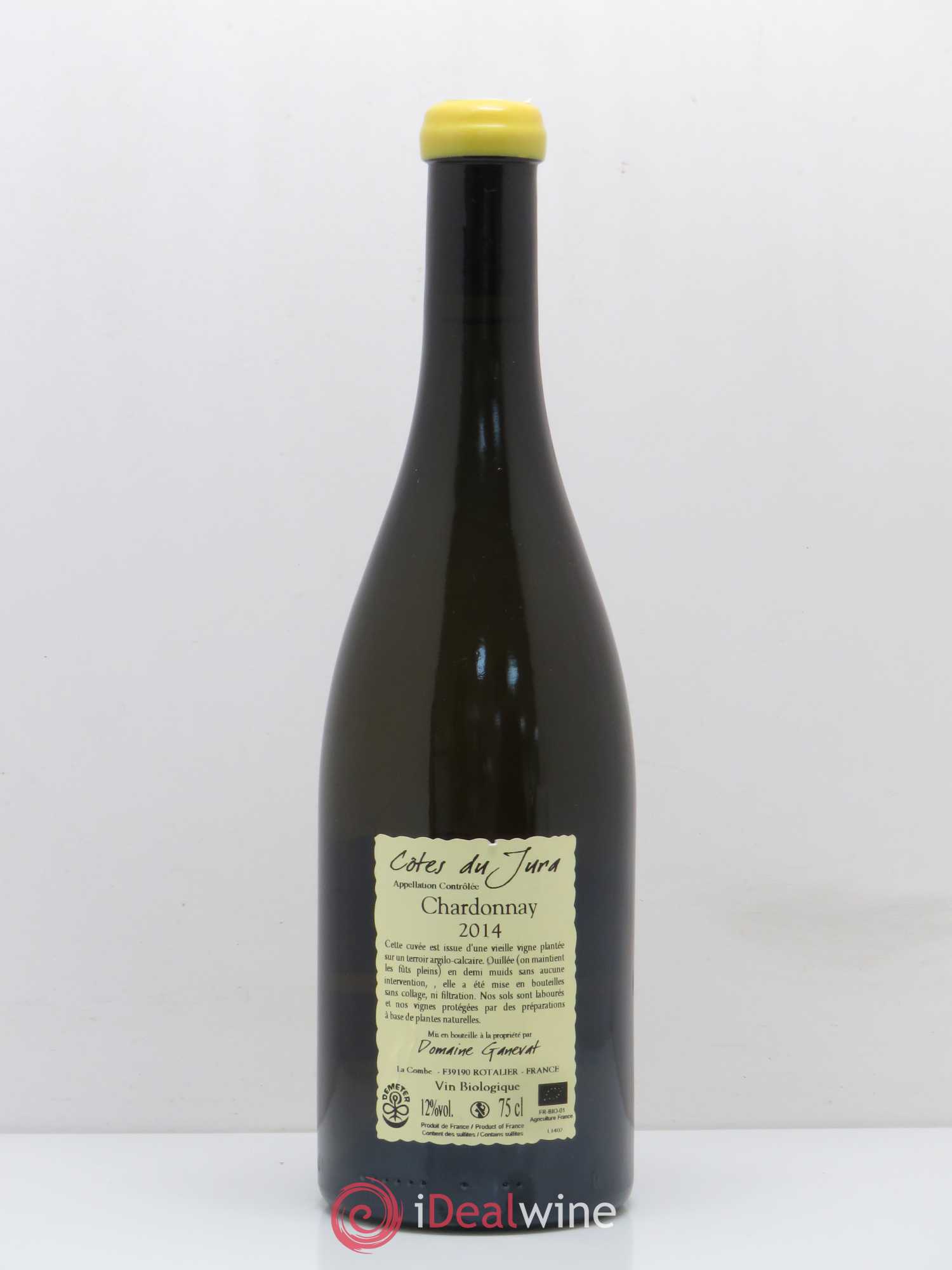 Côtes du Jura Les Chamois du Paradis Jean-François Ganevat (Domaine) 2014 - Lot de 1 bouteille - 1
