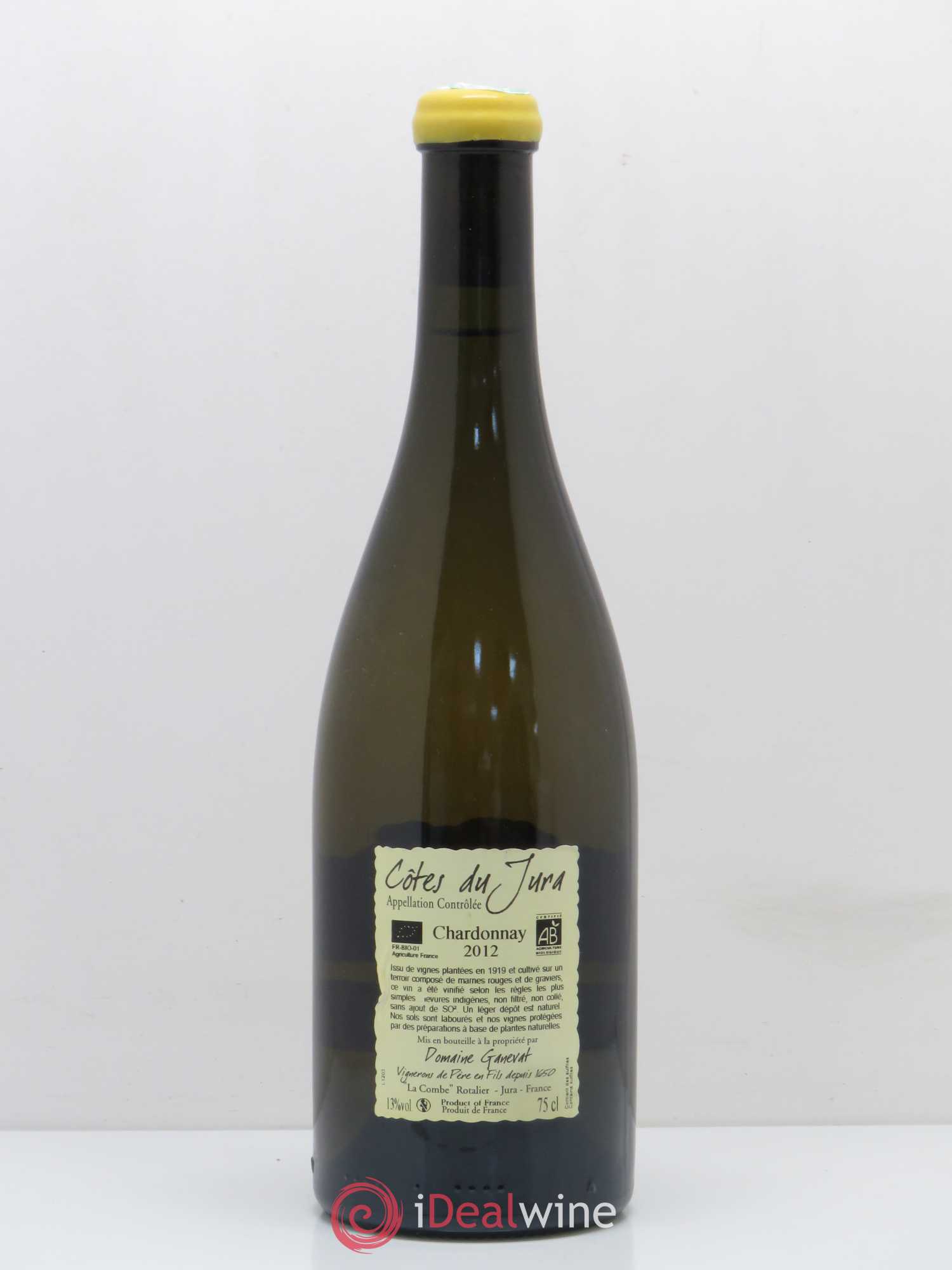 Côtes du Jura Les Grands Teppes Vieilles Vignes Jean-François Ganevat (Domaine) 2012 - Lot de 1 bouteille - 1