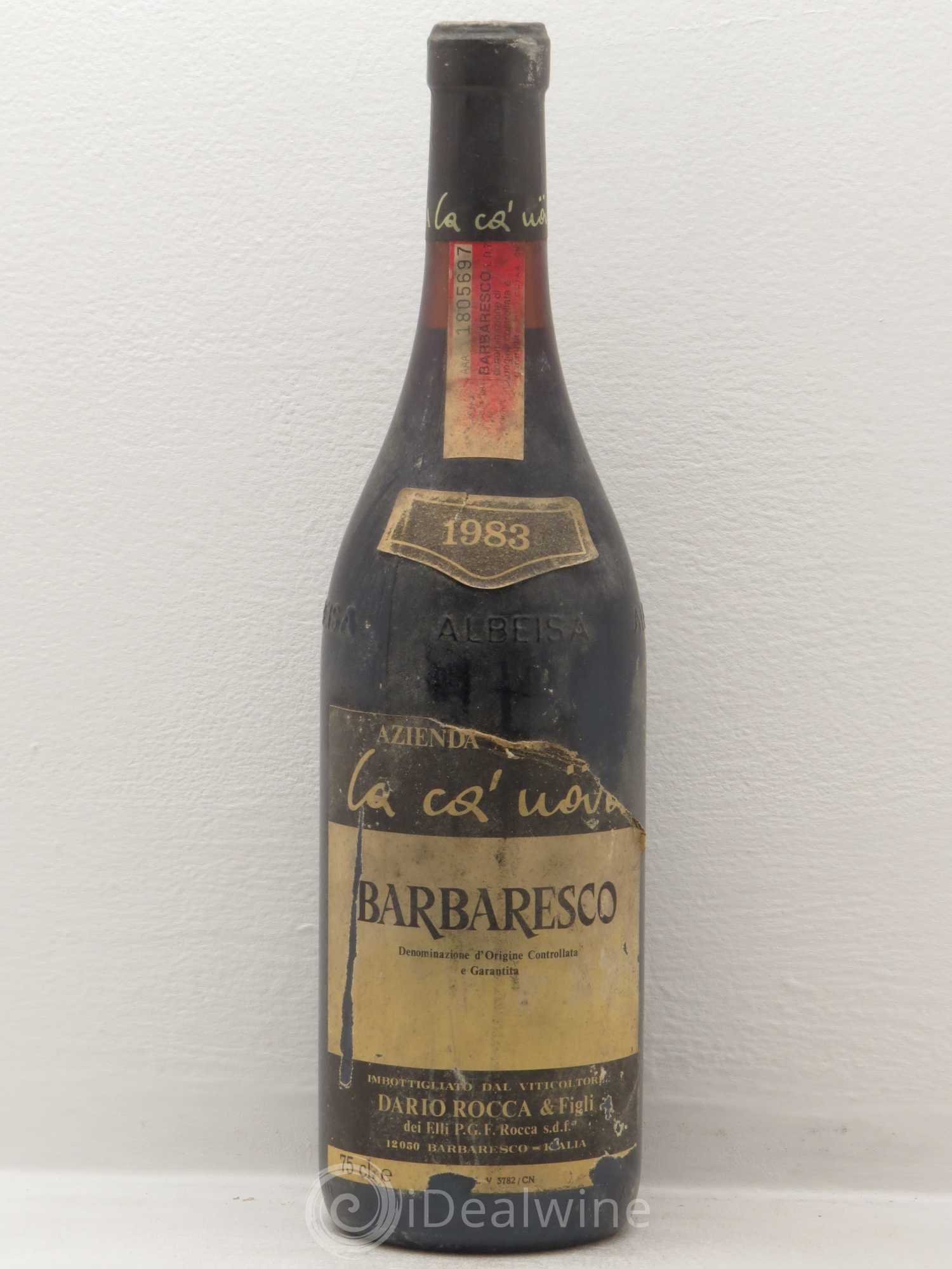 Barbaresco DOCG La Ca Nova 1983 - Posten von 1 Flasche - 0