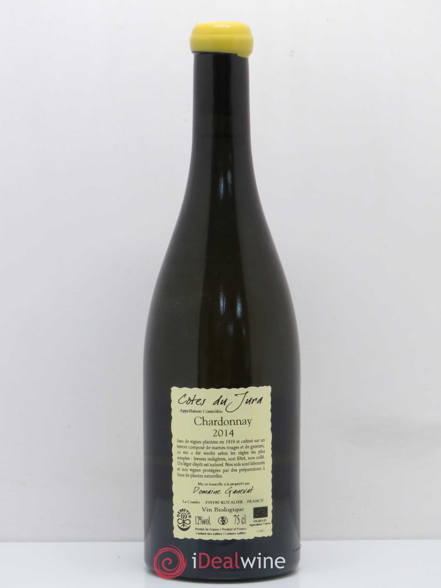 Côtes du Jura Les Grands Teppes Vieilles Vignes Jean-François Ganevat (Domaine) 2014 - Lot de 1 bouteille - 1