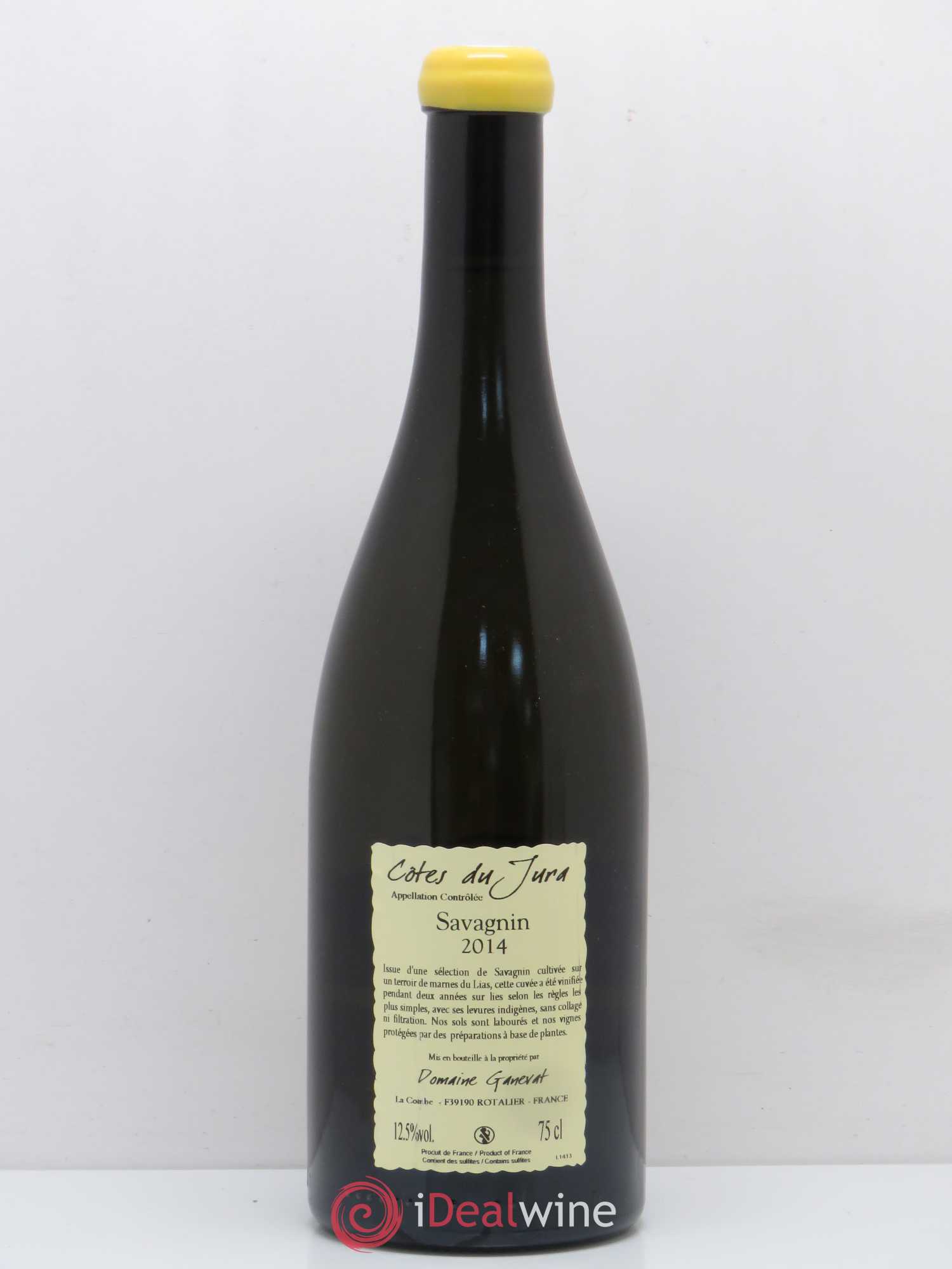 Côtes du Jura Sous la Roche Jean-François Ganevat (Domaine) 2014 - Lot de 1 bouteille - 1