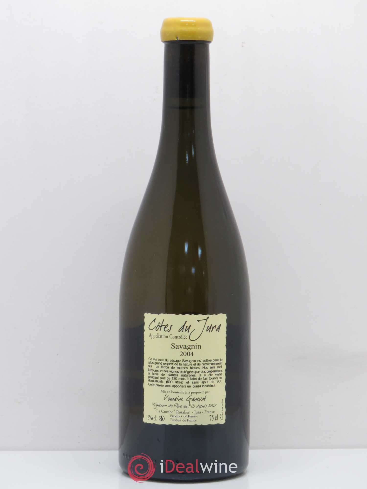 Côtes du Jura Les Vignes de mon Père Jean-François Ganevat (Domaine) 2004 - Lot de 1 bouteille - 1