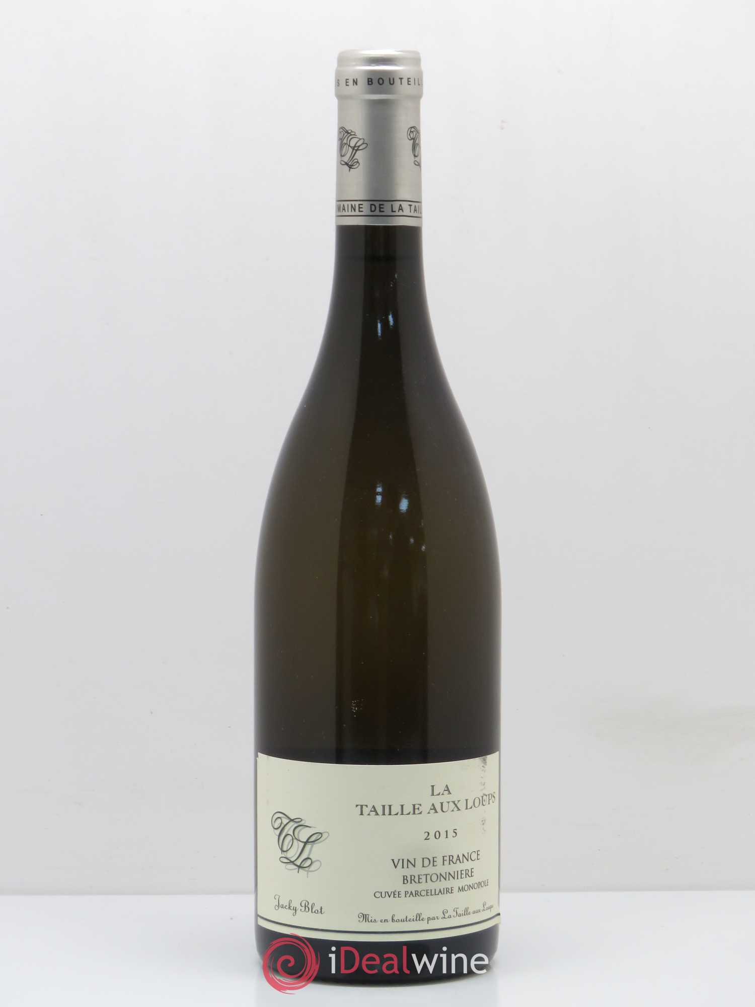 Vin de France Bretonnière La Taille aux Loups - Jacky Blot 2015 - Lot de 1 bouteille - 0