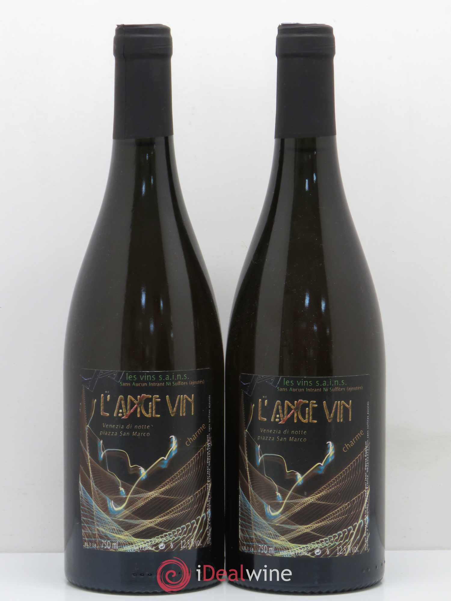 Vin de France L'Ange Vin Cuvée charme L14 - Posten von 2 Flaschen - 0