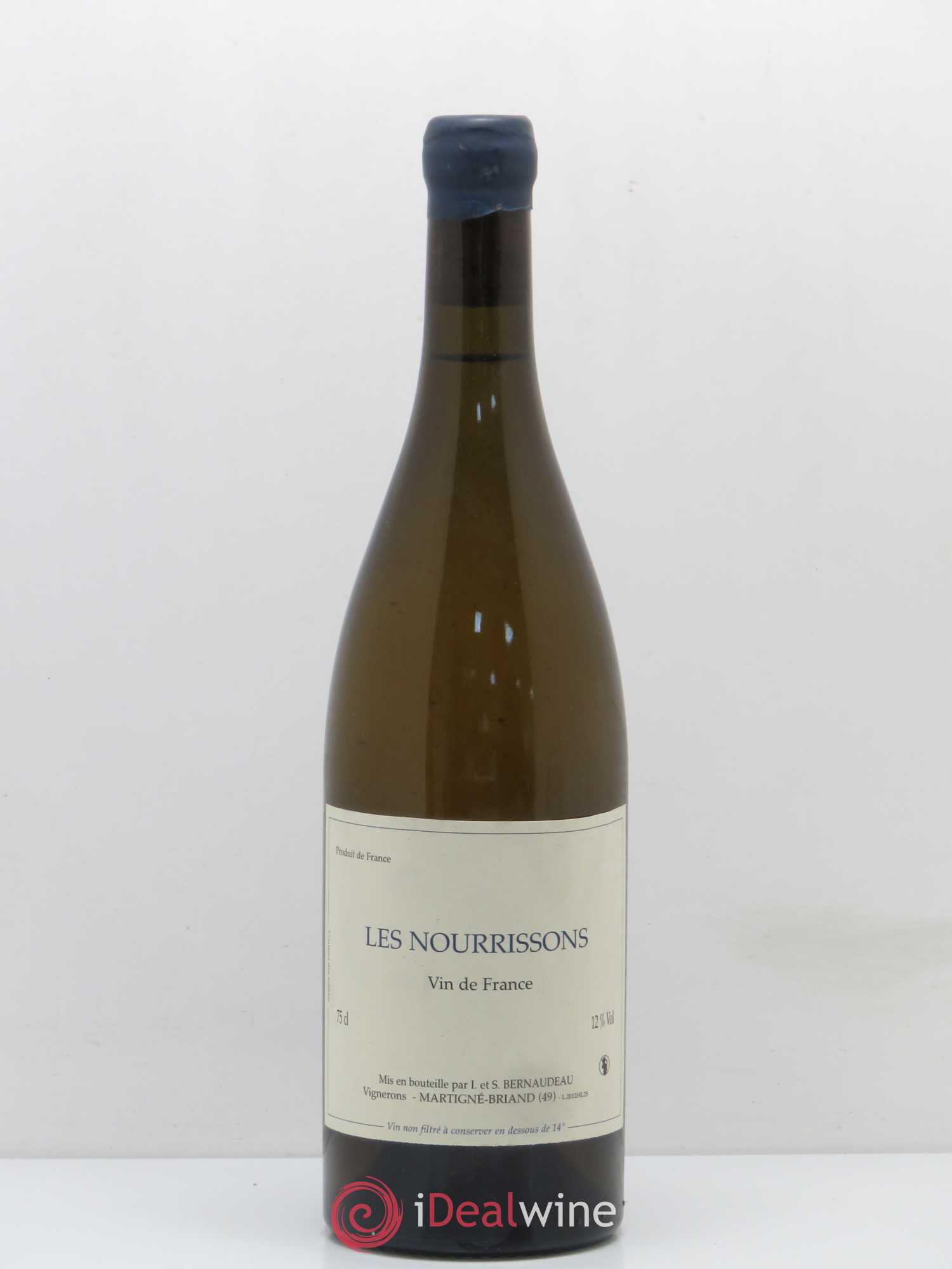 Vin de France Les Nourrissons Stéphane Bernaudeau 2012 - Lot de 1 bouteille - 0