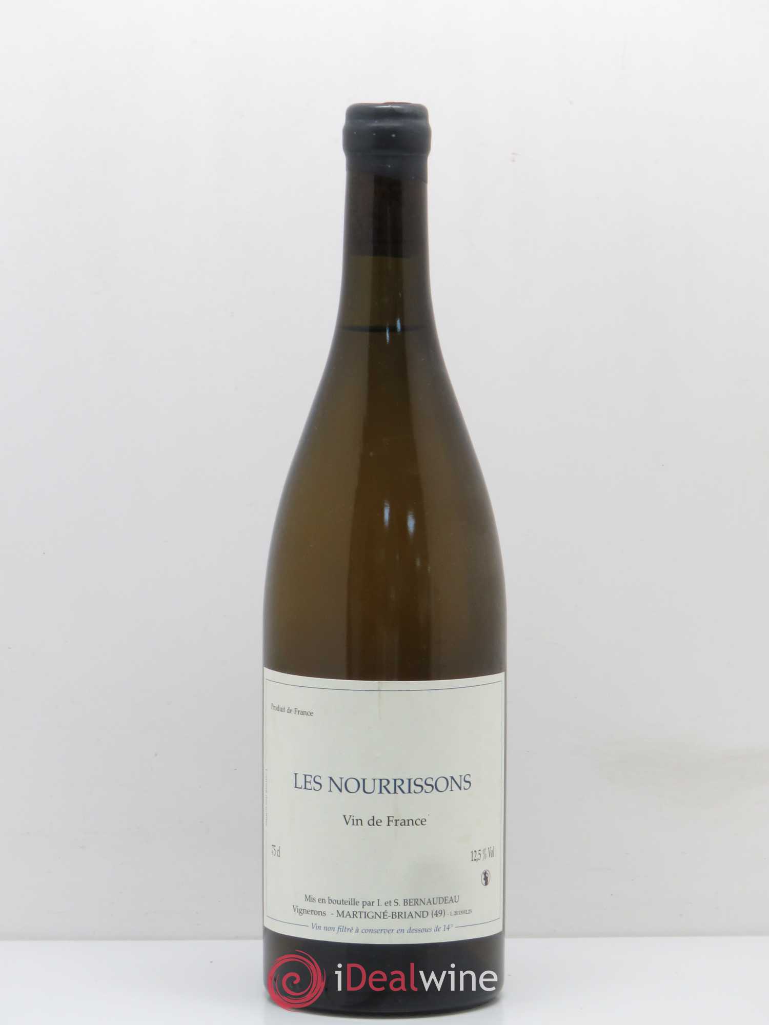 Vin de France Les Nourrissons Stéphane Bernaudeau 2013 - Lot de 1 bouteille - 0