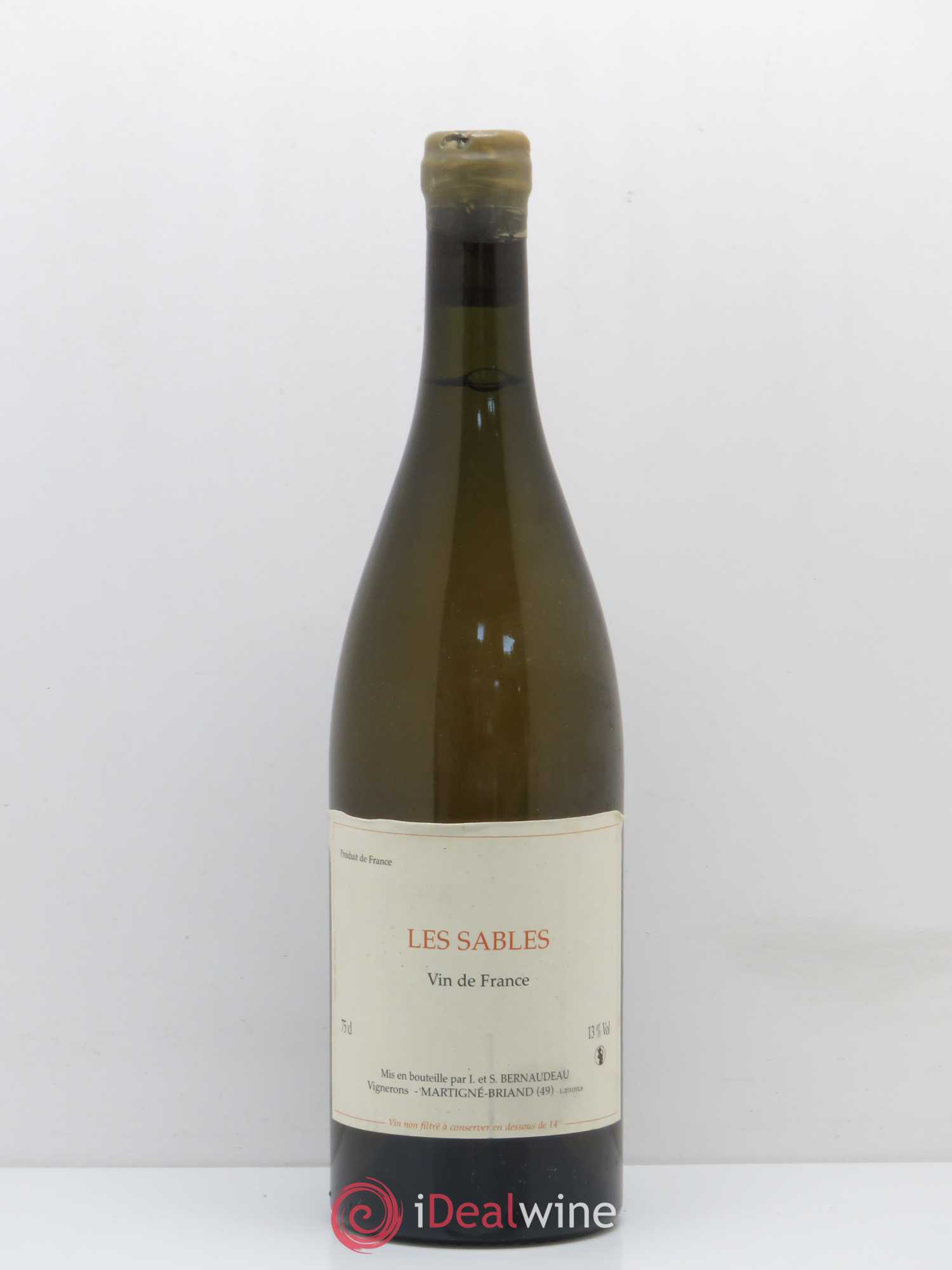 Vin de France Les Sables Bernaudeau 2011 - Posten von 1 Flasche - 0