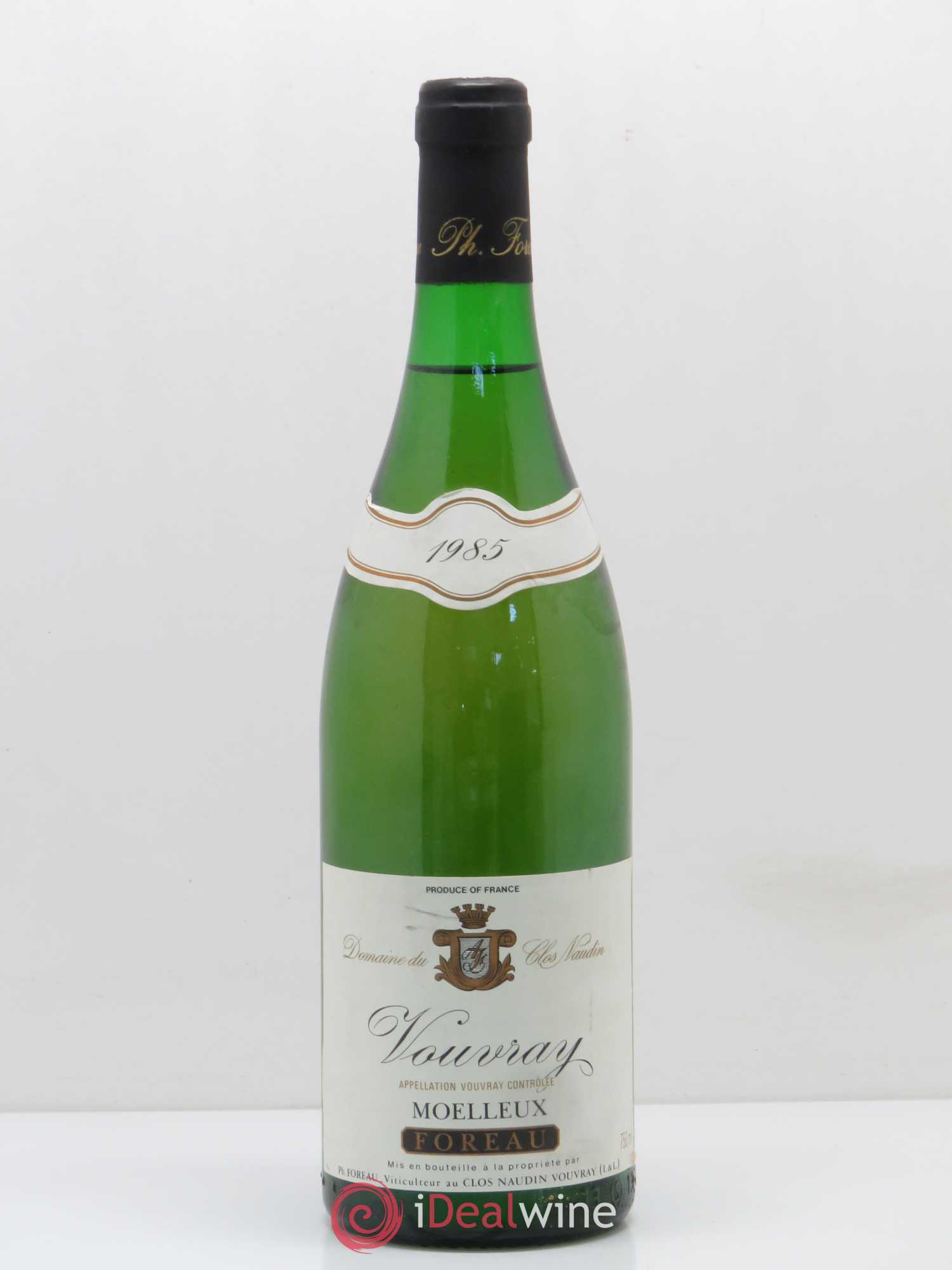 Vouvray Moelleux Clos Naudin - Philippe Foreau 1985 - Lotto di 1 bottiglia - 0