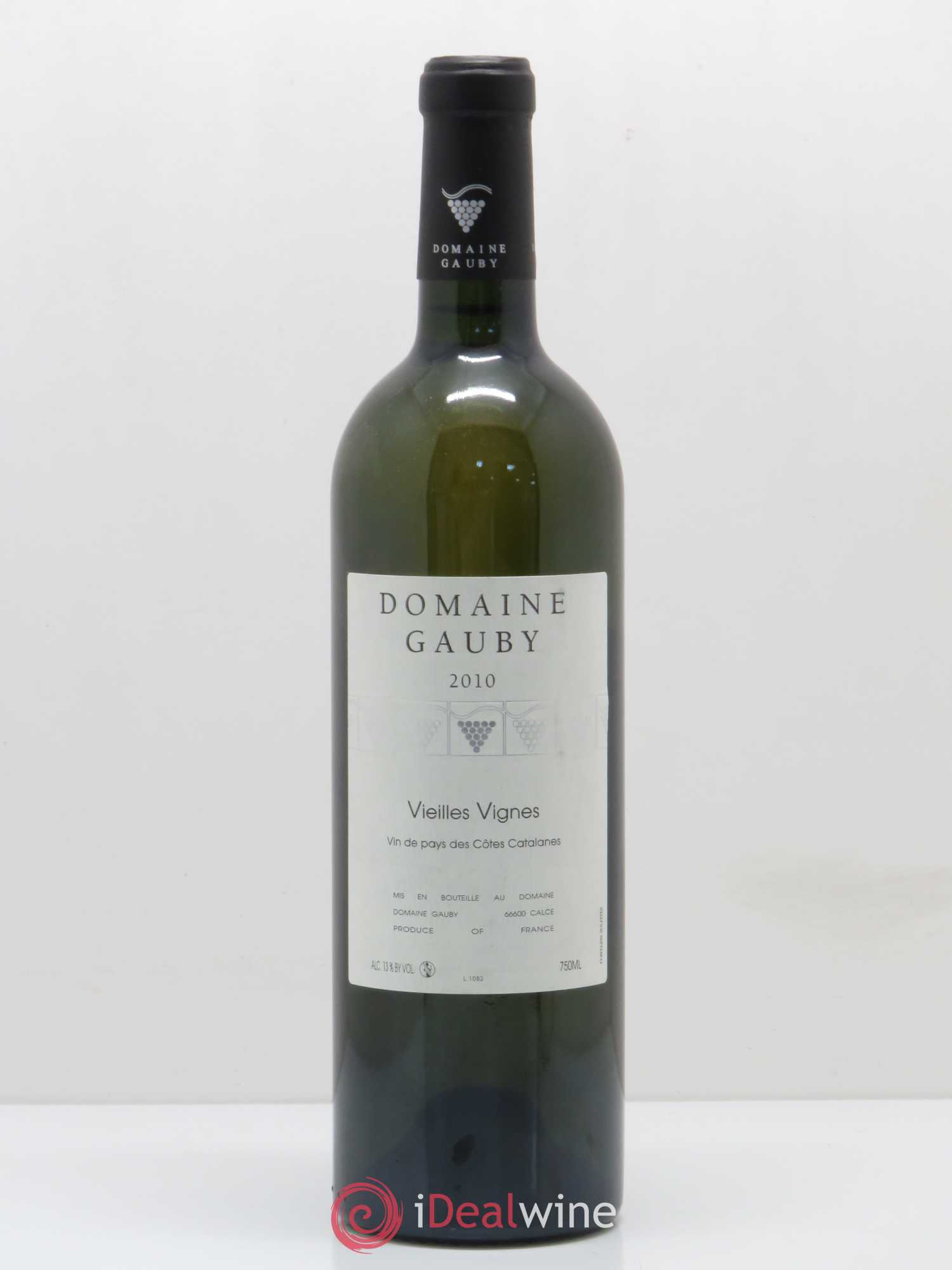 Côtes Catalanes Vieilles vignes Gauby (Domaine) 2010 - Lot de 1 bouteille - 0