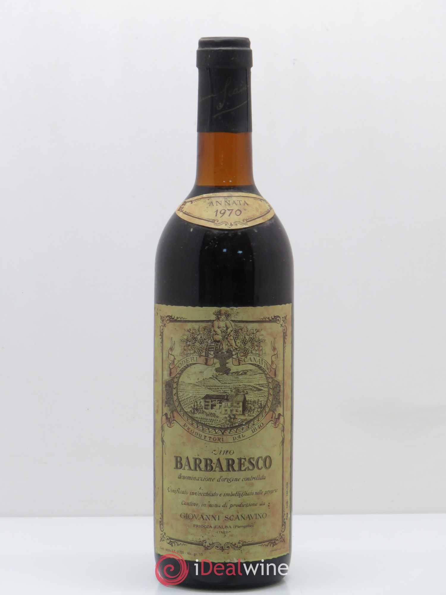 Barbaresco DOCG Scanavino 1970 - Posten von 1 Flasche - 0