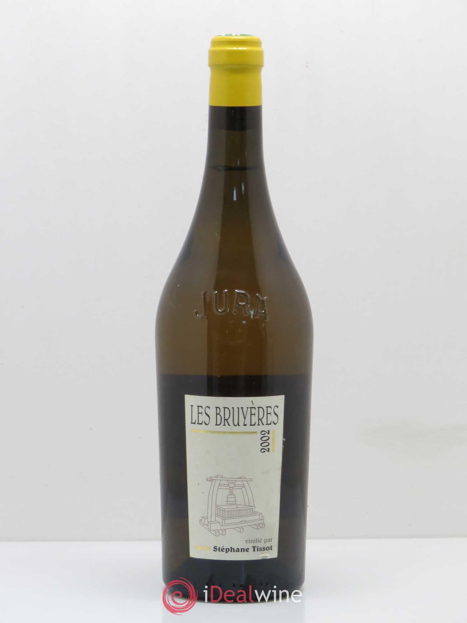 Arbois Chardonnay Les Bruyères Bénédicte et Stéphane Tissot 2002 - Lot de 1 bouteille - 0