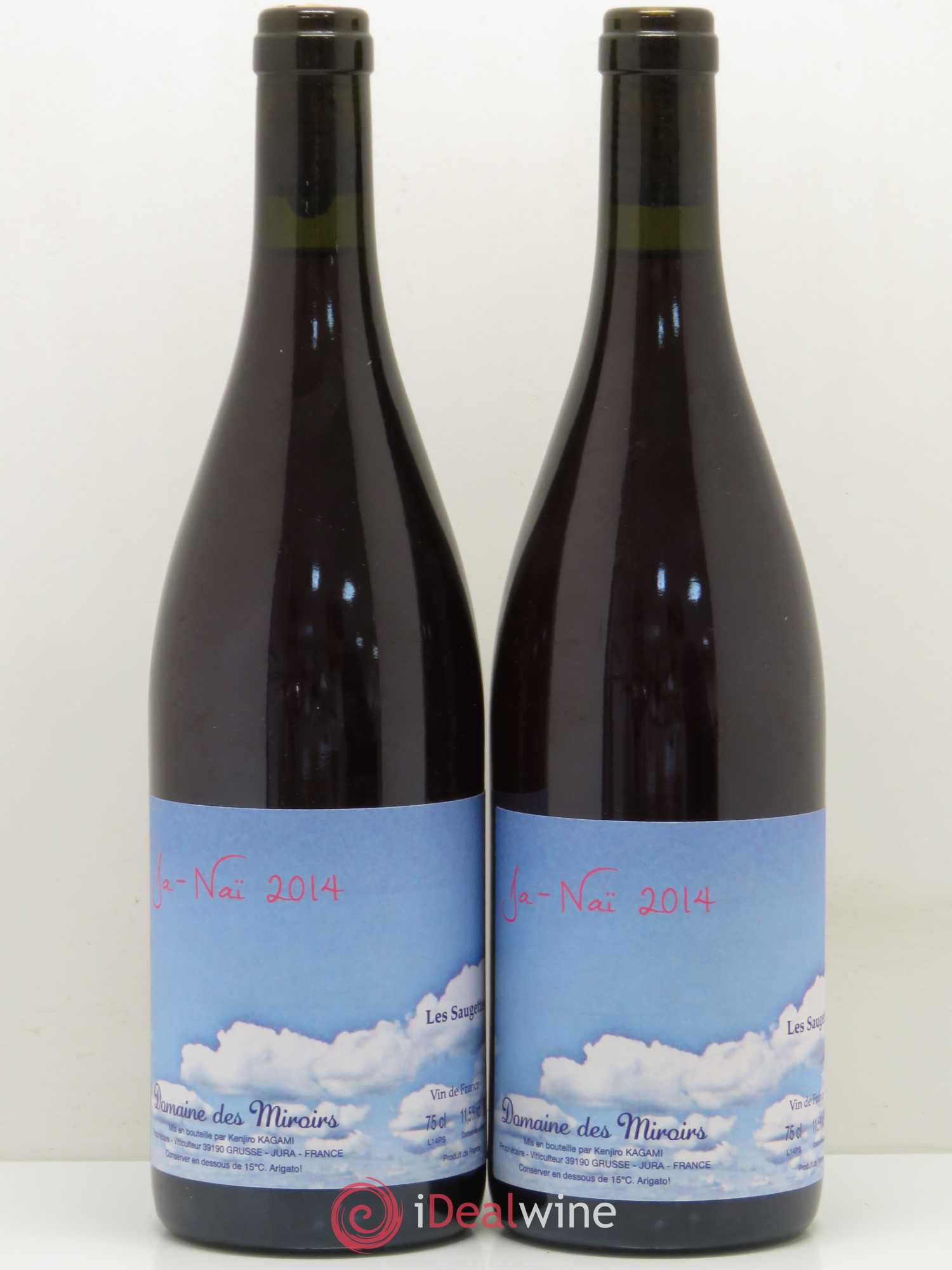Vin de France Ja Nai Domaine des Miroirs 2014 - Posten von 2 Flaschen - 0