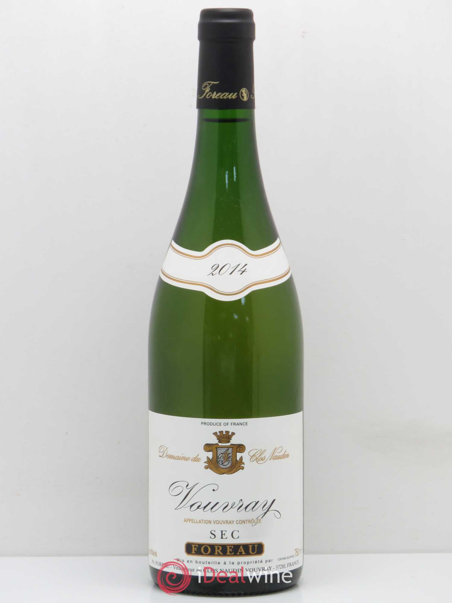 Vouvray Sec Clos Naudin - Philippe Foreau 2014 - Lot de 1 bouteille - 0