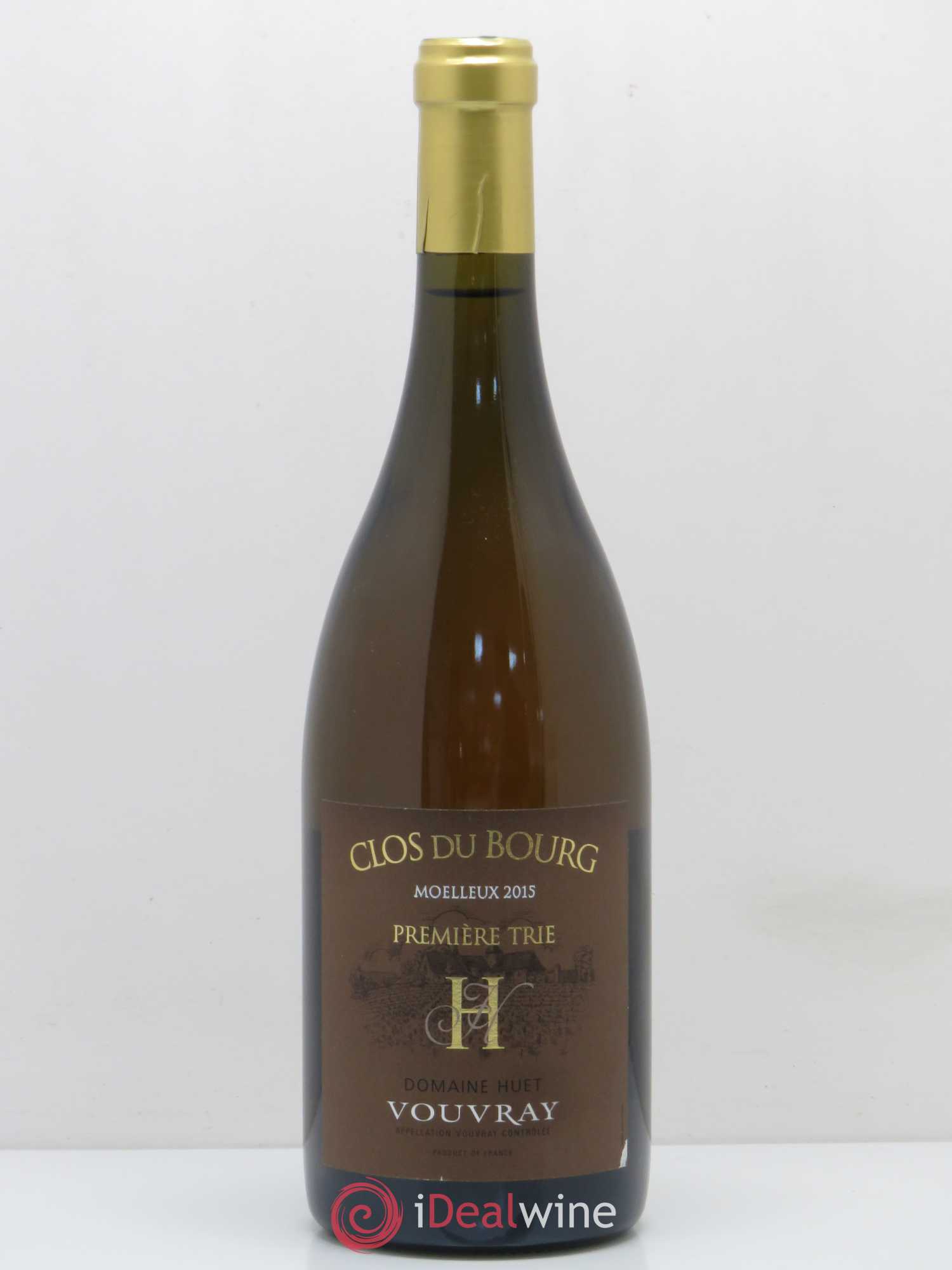 Vouvray Clos du Bourg Moelleux 1ère trie Domaine Huet 2015 - Lotto di 1 bottiglia - 0