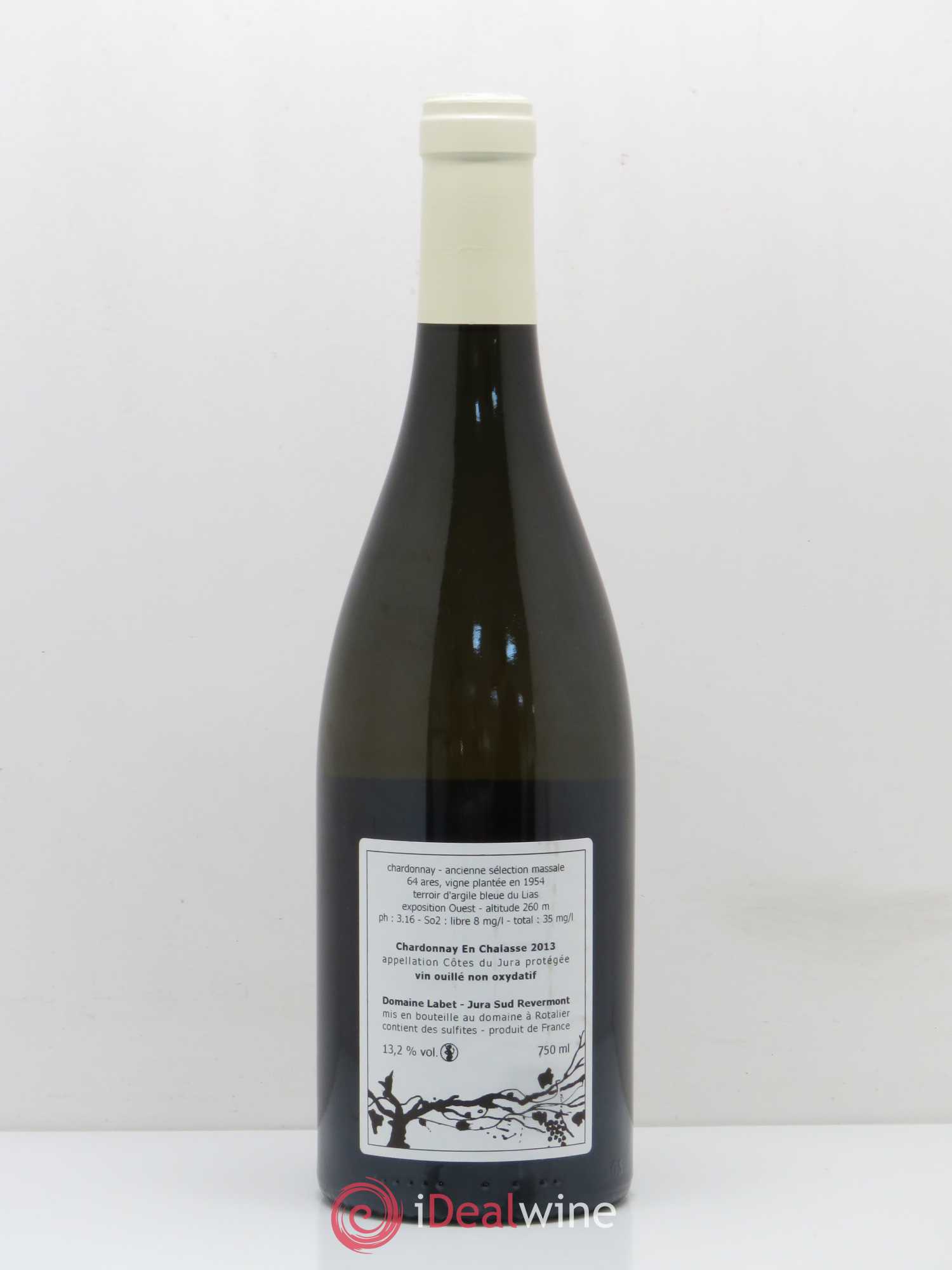 Côtes du Jura Chardonnay en Chalasse Labet 2013 - Posten von 1 Flasche - 1