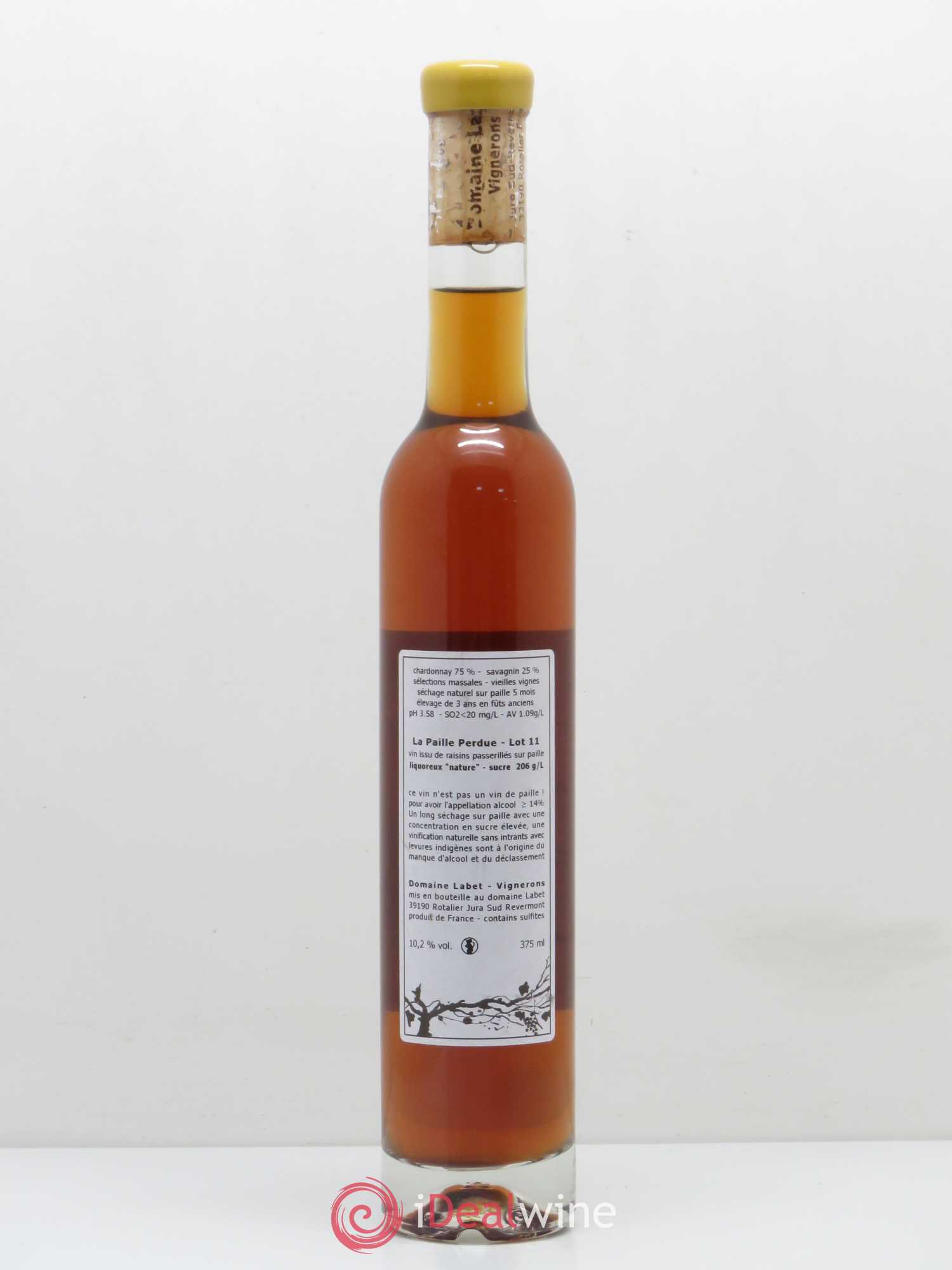 Côtes du Jura La Paille Perdu Labet 2011 - Posten von 1 Demi-Flasche - 1