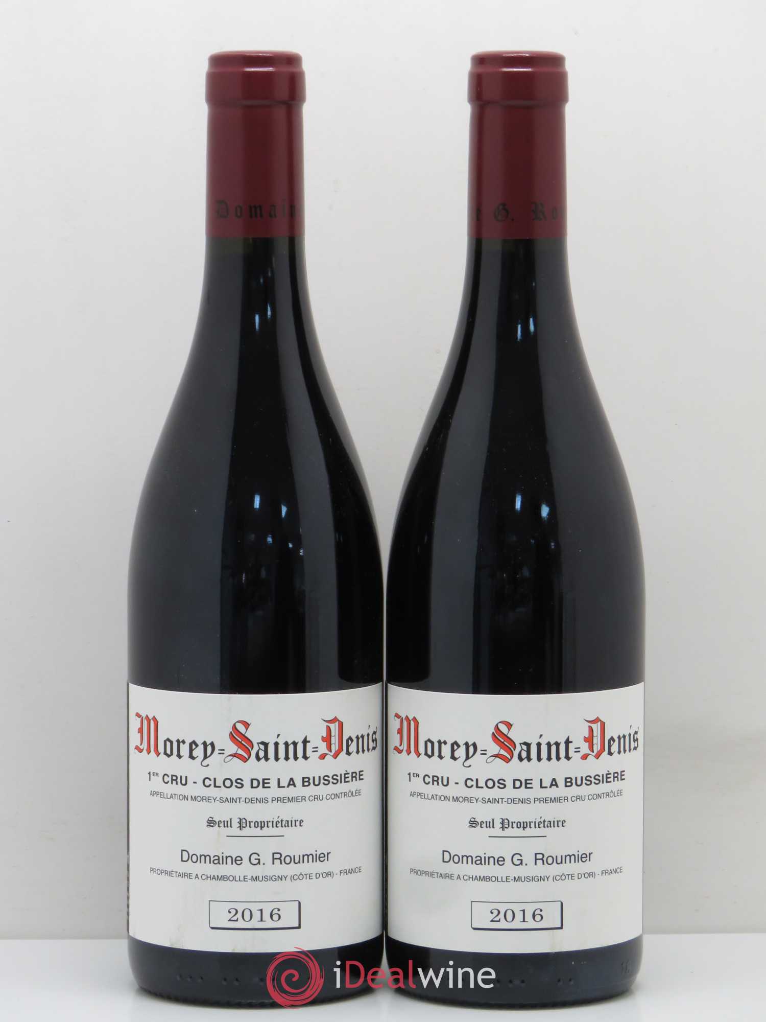 Morey-Saint-Denis 1er Cru Clos de la Bussière Georges Roumier (Domaine) 2016 - Lot de 2 bouteilles - 0