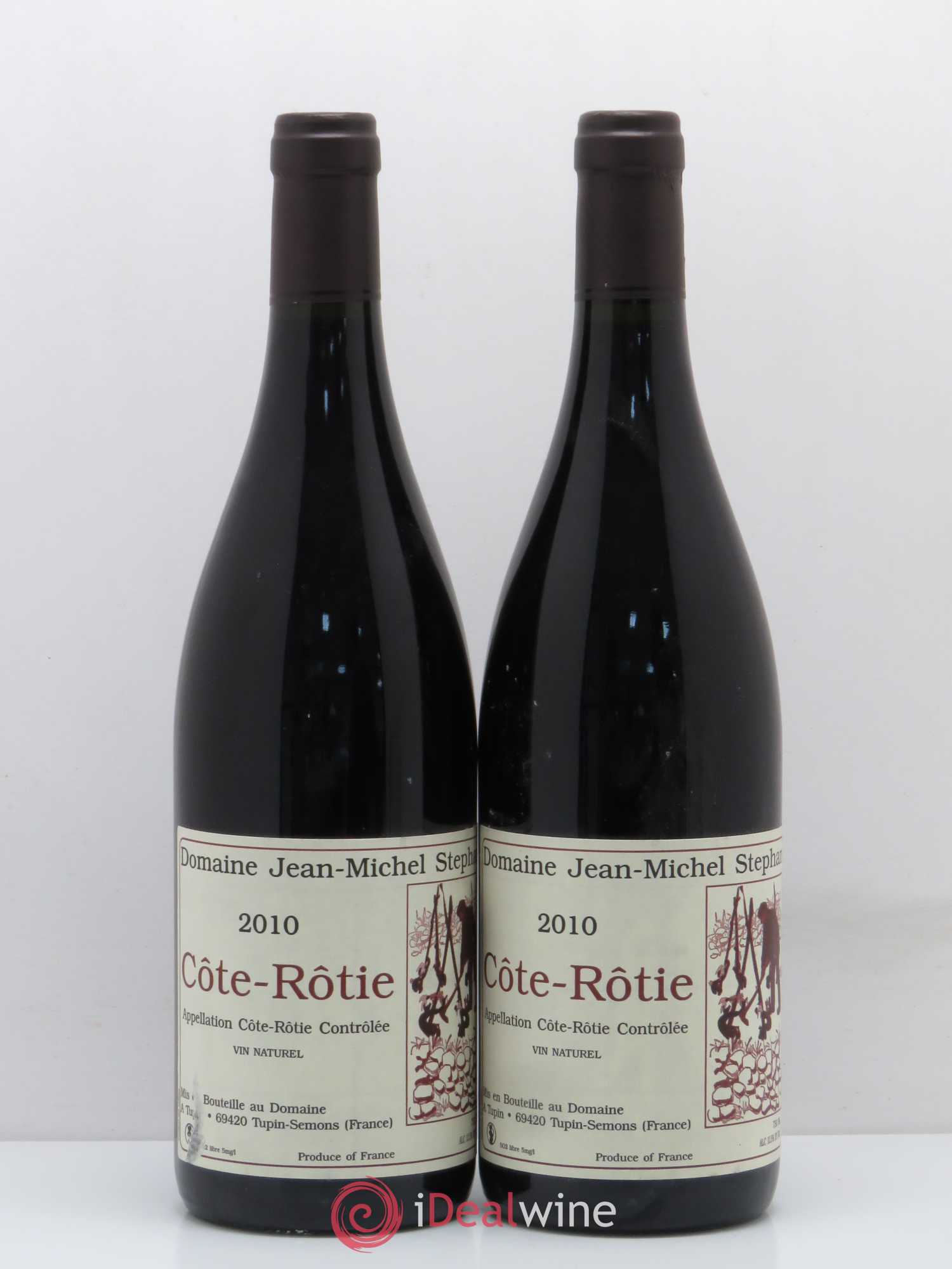 Côte-Rôtie Jean-Michel Stephan 2010 - Lot de 2 bouteilles - 0