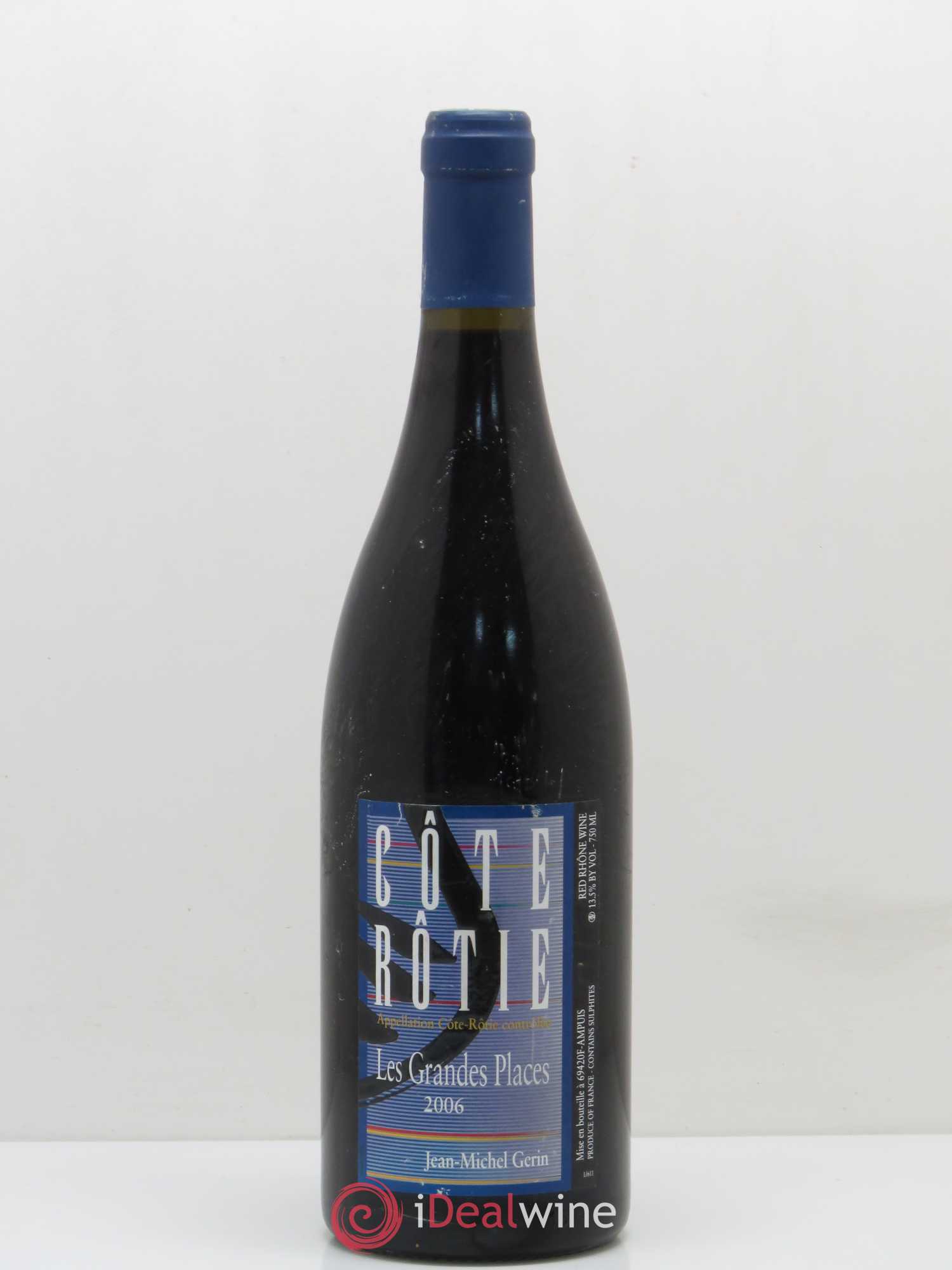 Côte-Rôtie Les Grandes Places Jean-Michel Gerin 2006 - Lot de 1 bouteille - 0