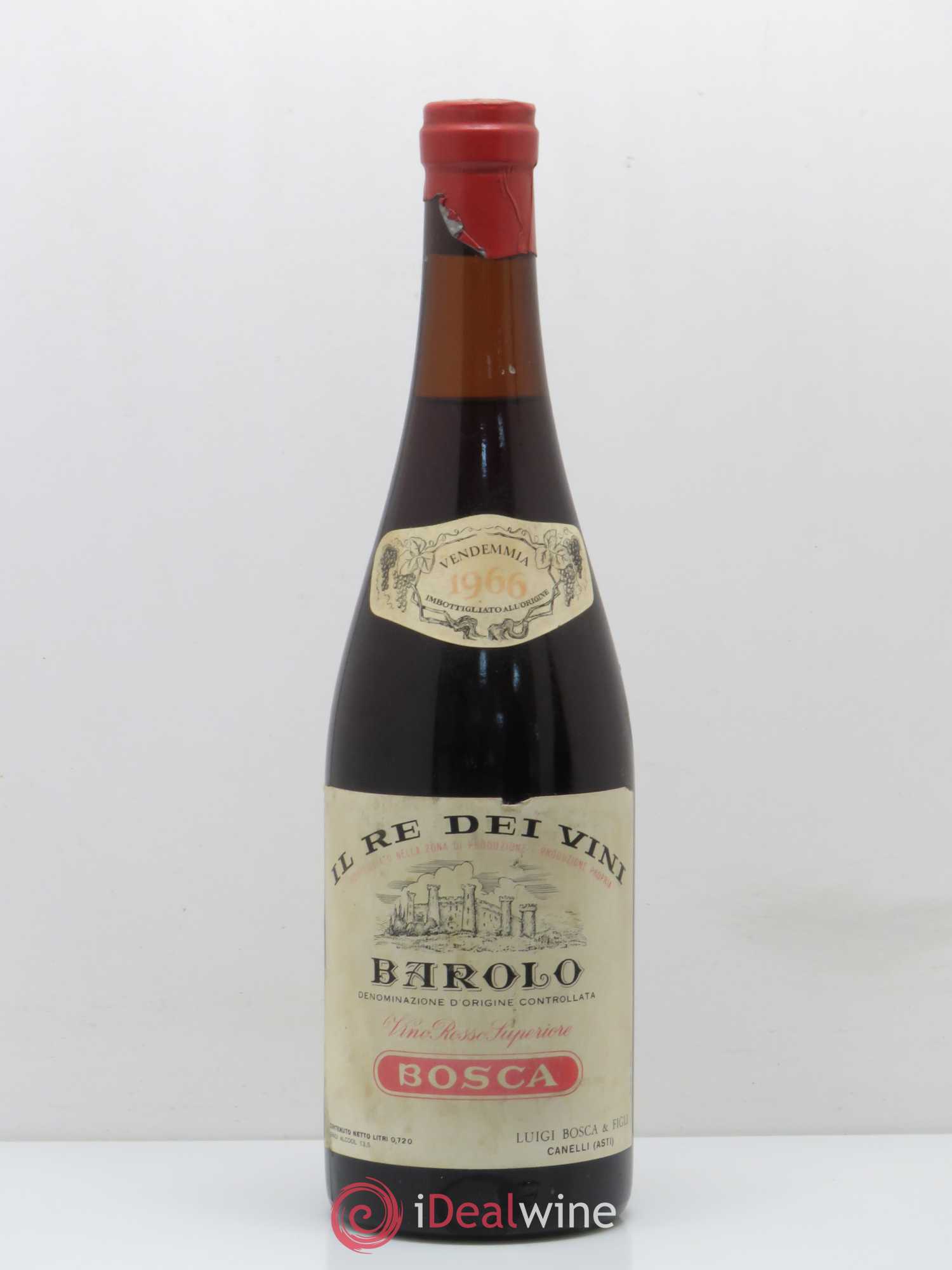 Barolo Bosca Luigi 1966 - Lot de 1 bouteille - 0