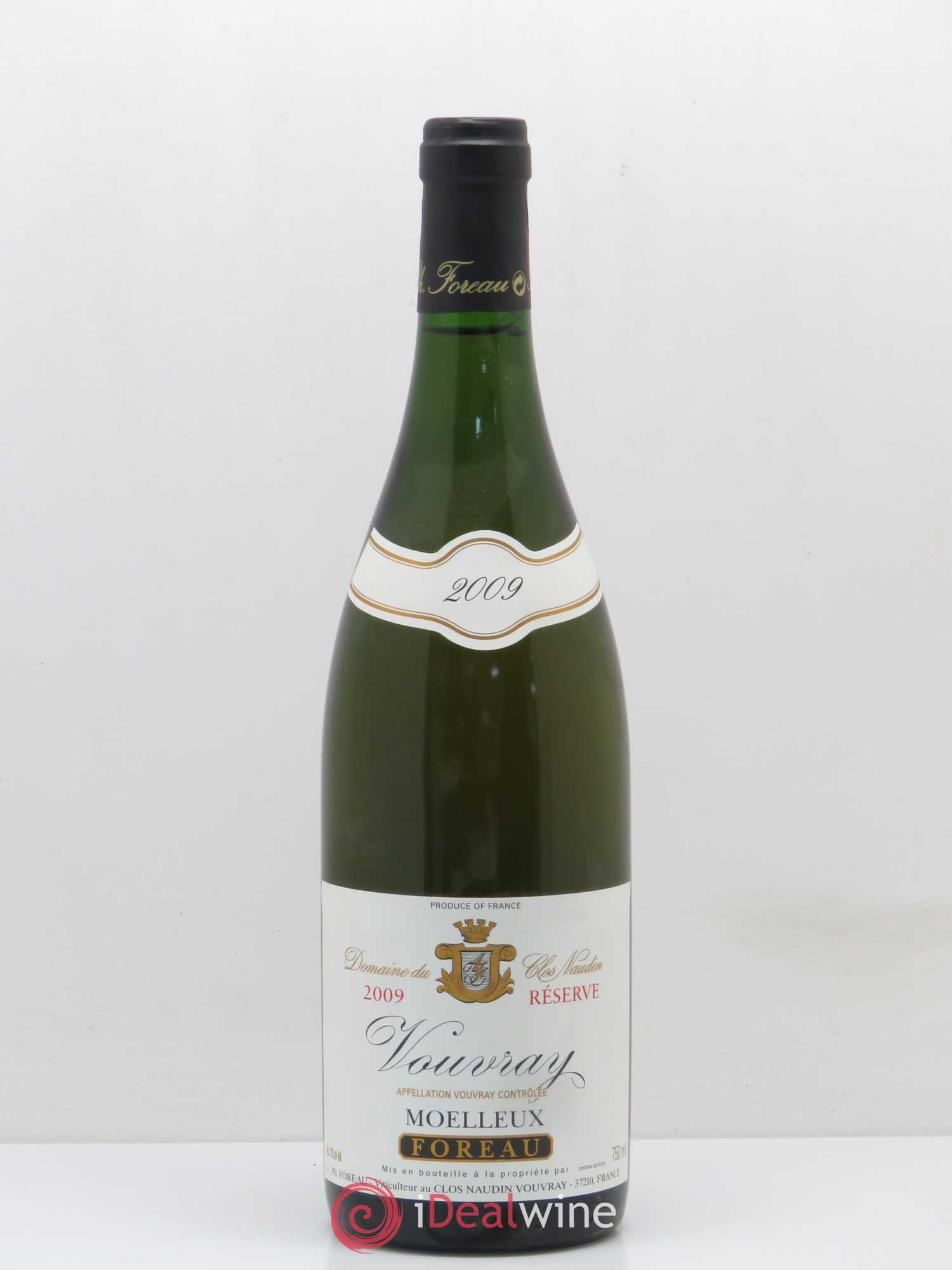 Vouvray Moelleux Réserve Clos Naudin - Philippe Foreau 2009 - Lotto di 1 bottiglia - 0