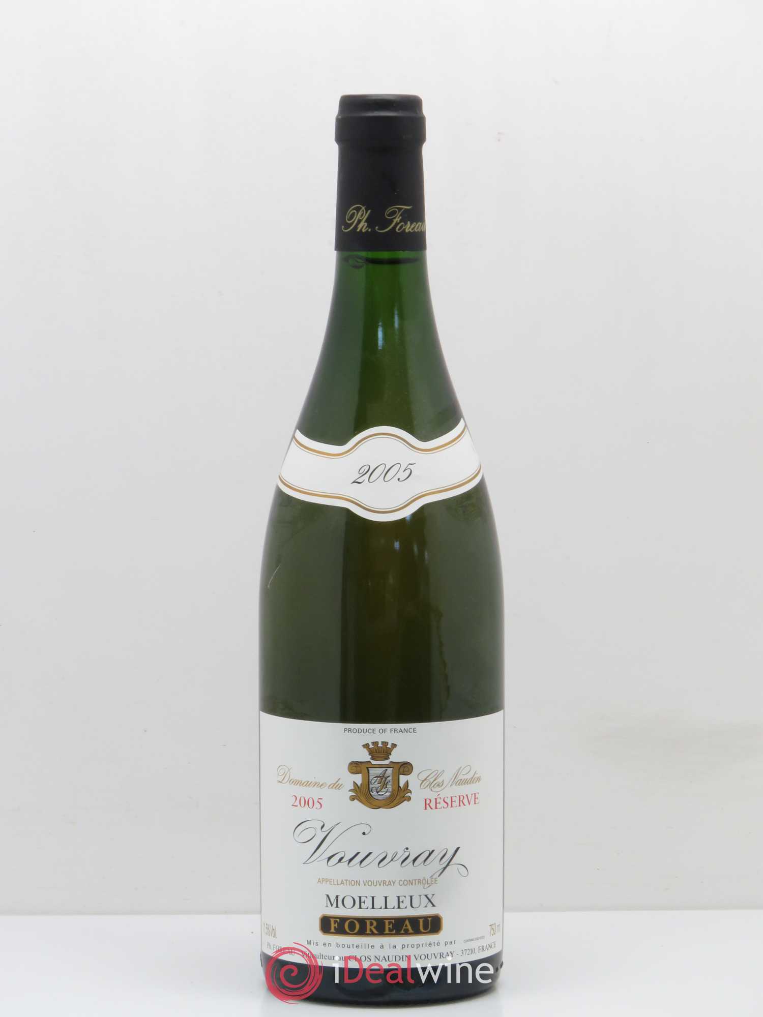 Vouvray Moelleux Réserve Clos Naudin - Philippe Foreau 2005 - Lotto di 1 bottiglia - 0