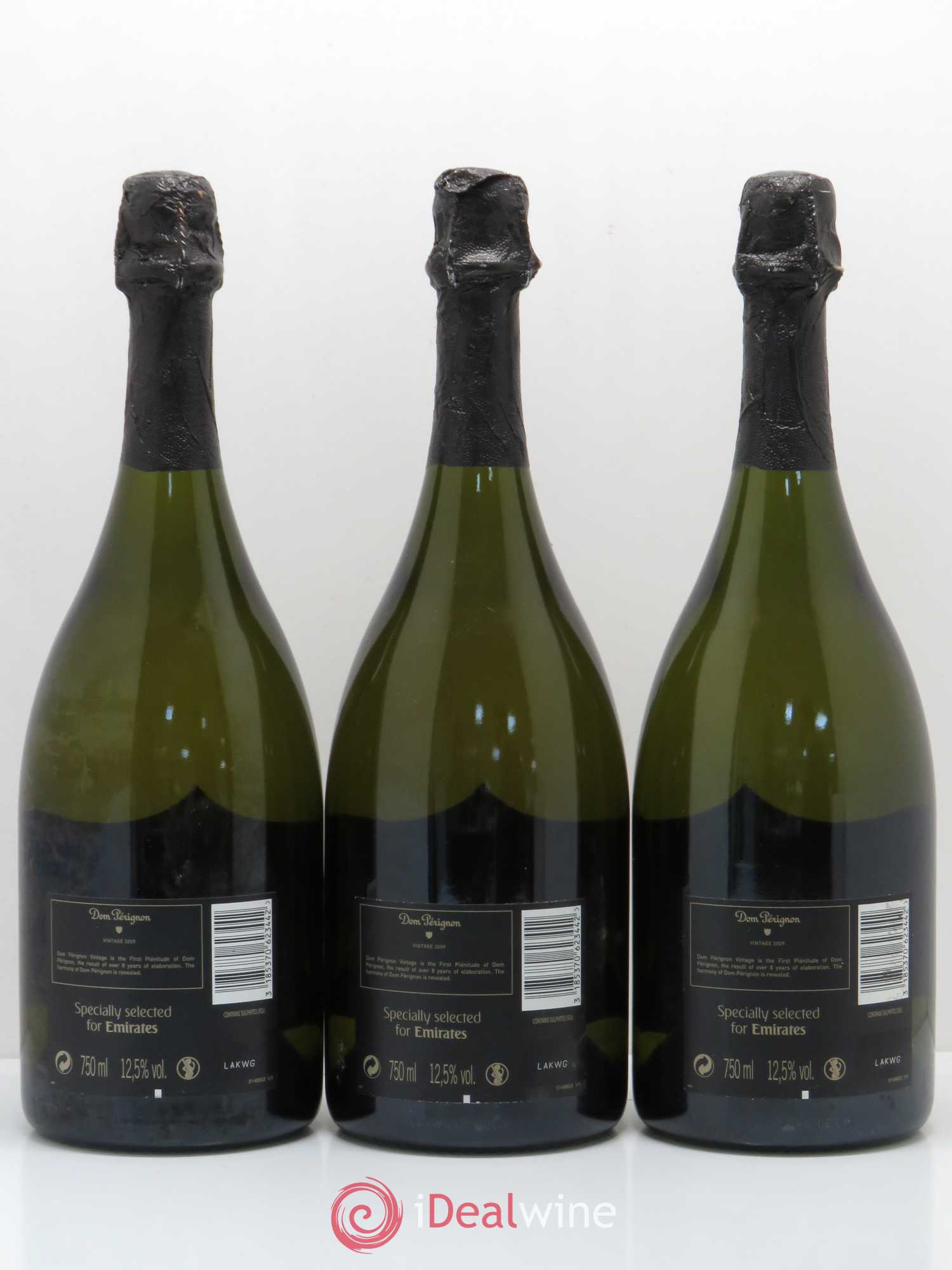 Brut Dom Pérignon 2009 - Lot de 3 bouteilles - 1