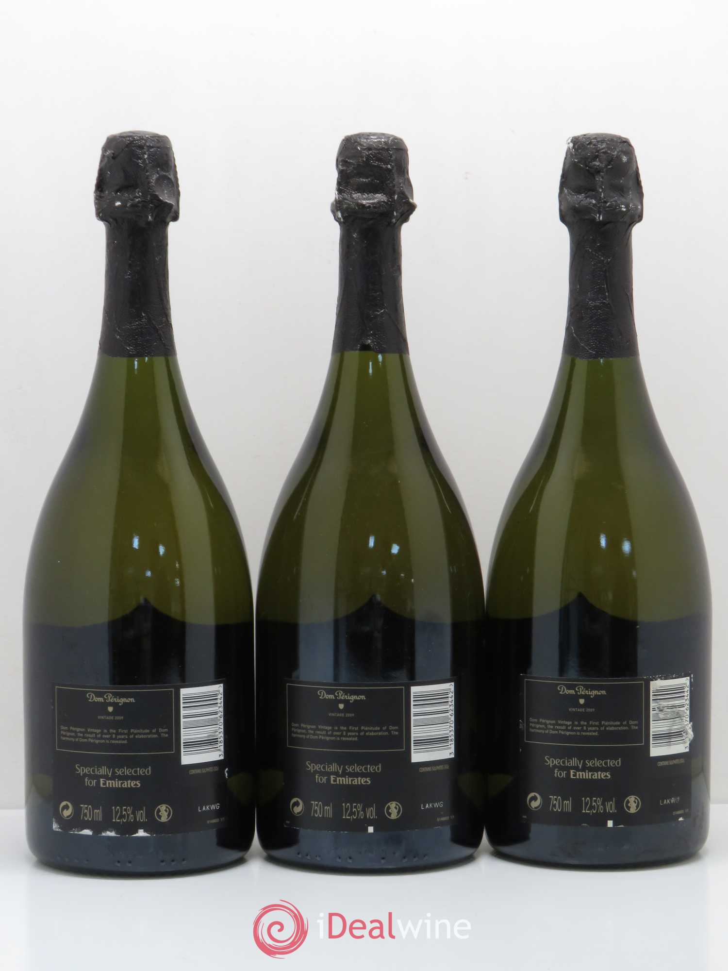 Brut Dom Pérignon 2009 - Lot de 3 bouteilles - 1