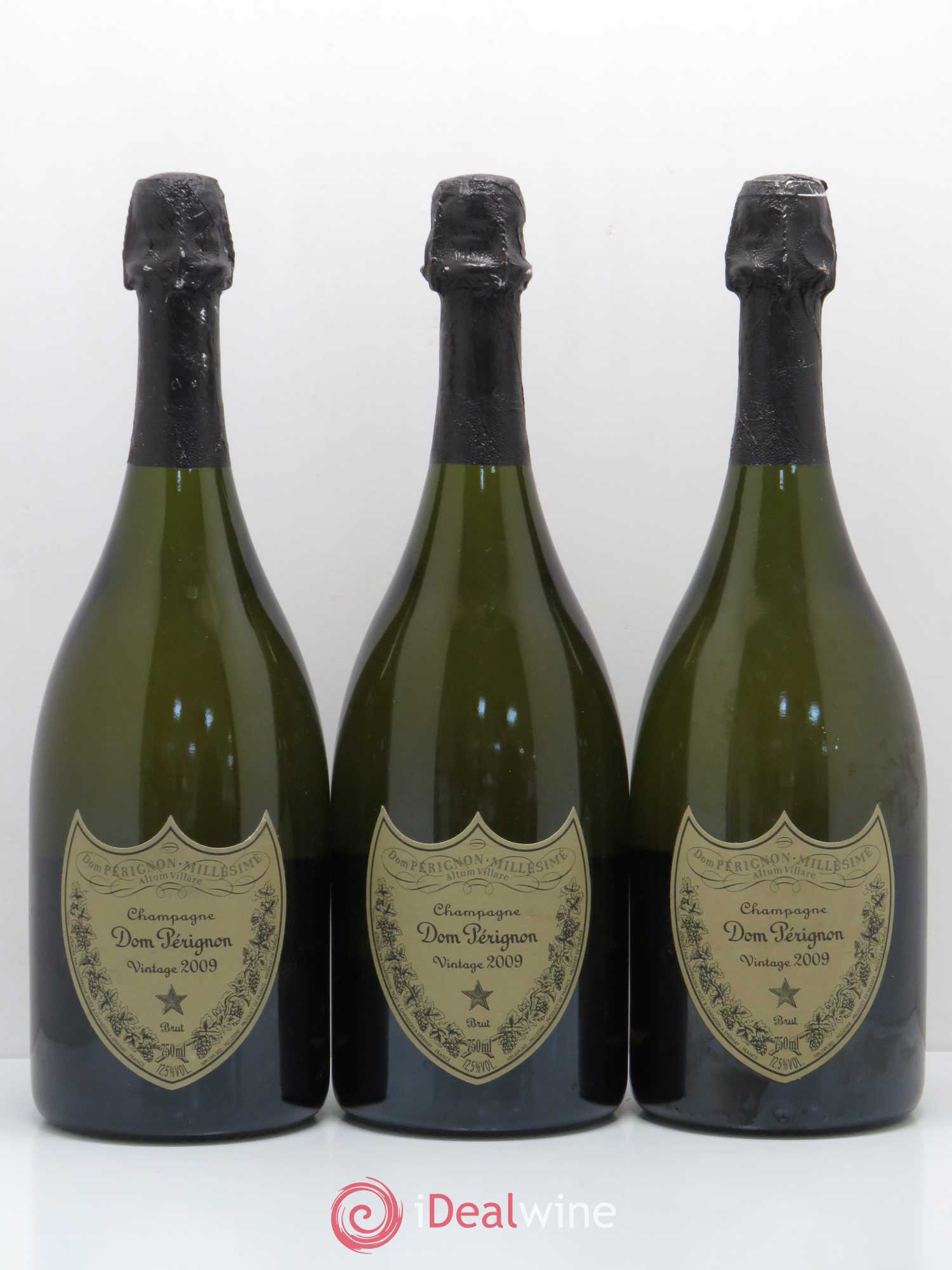 Brut Dom Pérignon 2009 - Lot de 3 bouteilles - 0