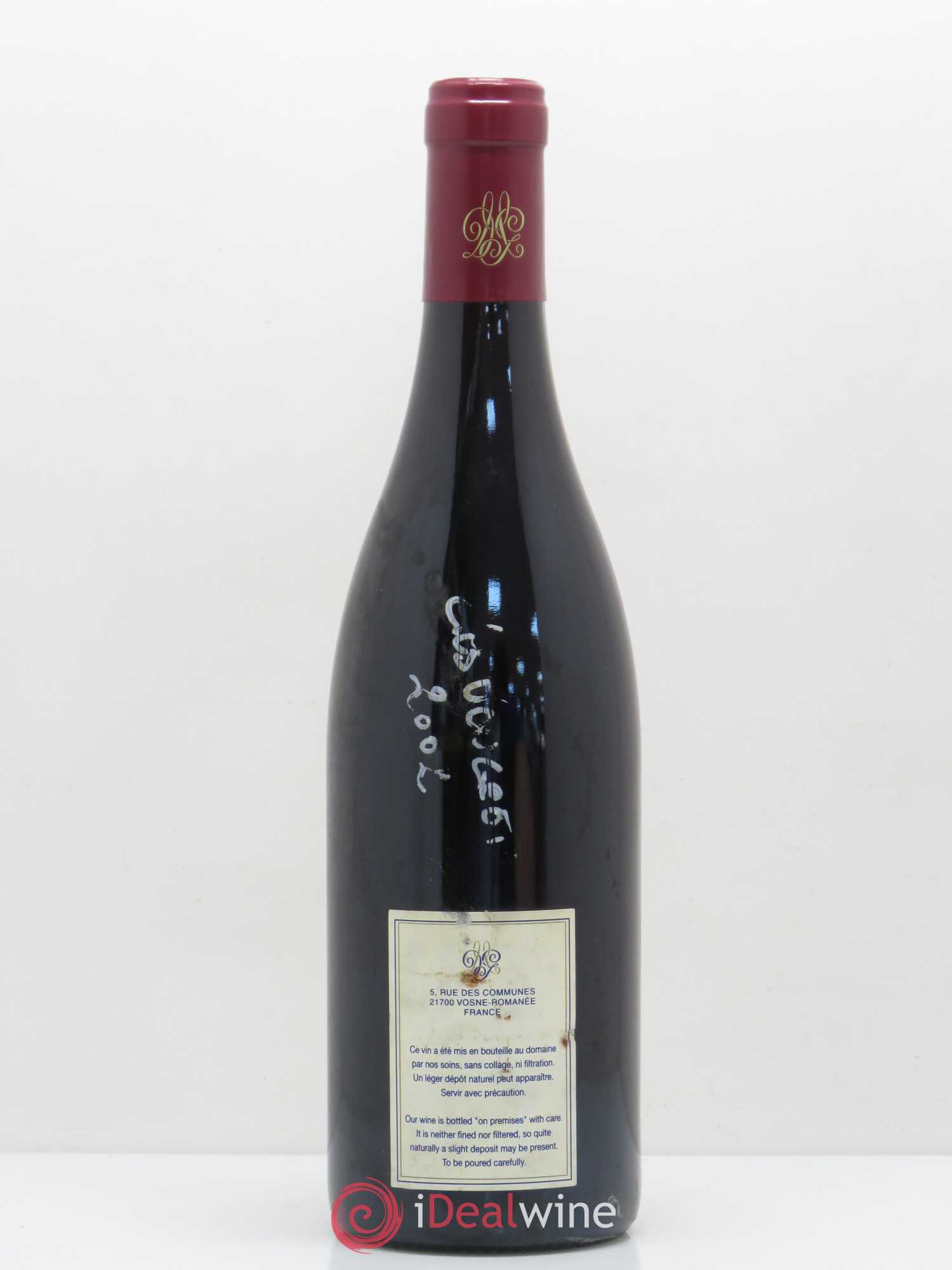 Clos de Vougeot Grand Cru Georges Mugneret-Gibourg (Domaine) 2002 - Lot de 1 bouteille - 1