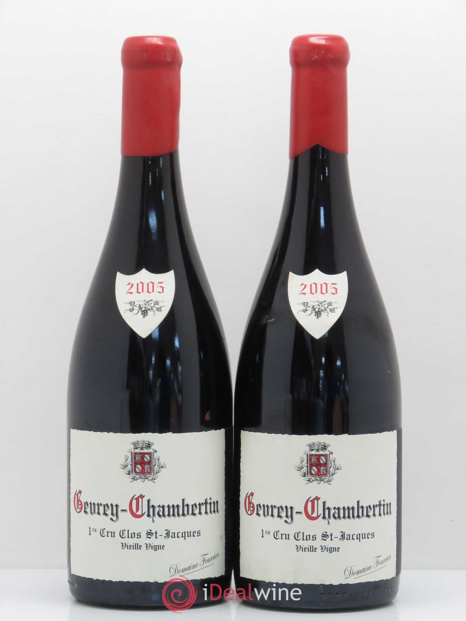 Gevrey-Chambertin 1er Cru Clos Saint-Jacques Vieille Vigne Fourrier (Domaine) 2005 - Lot de 2 bouteilles - 0