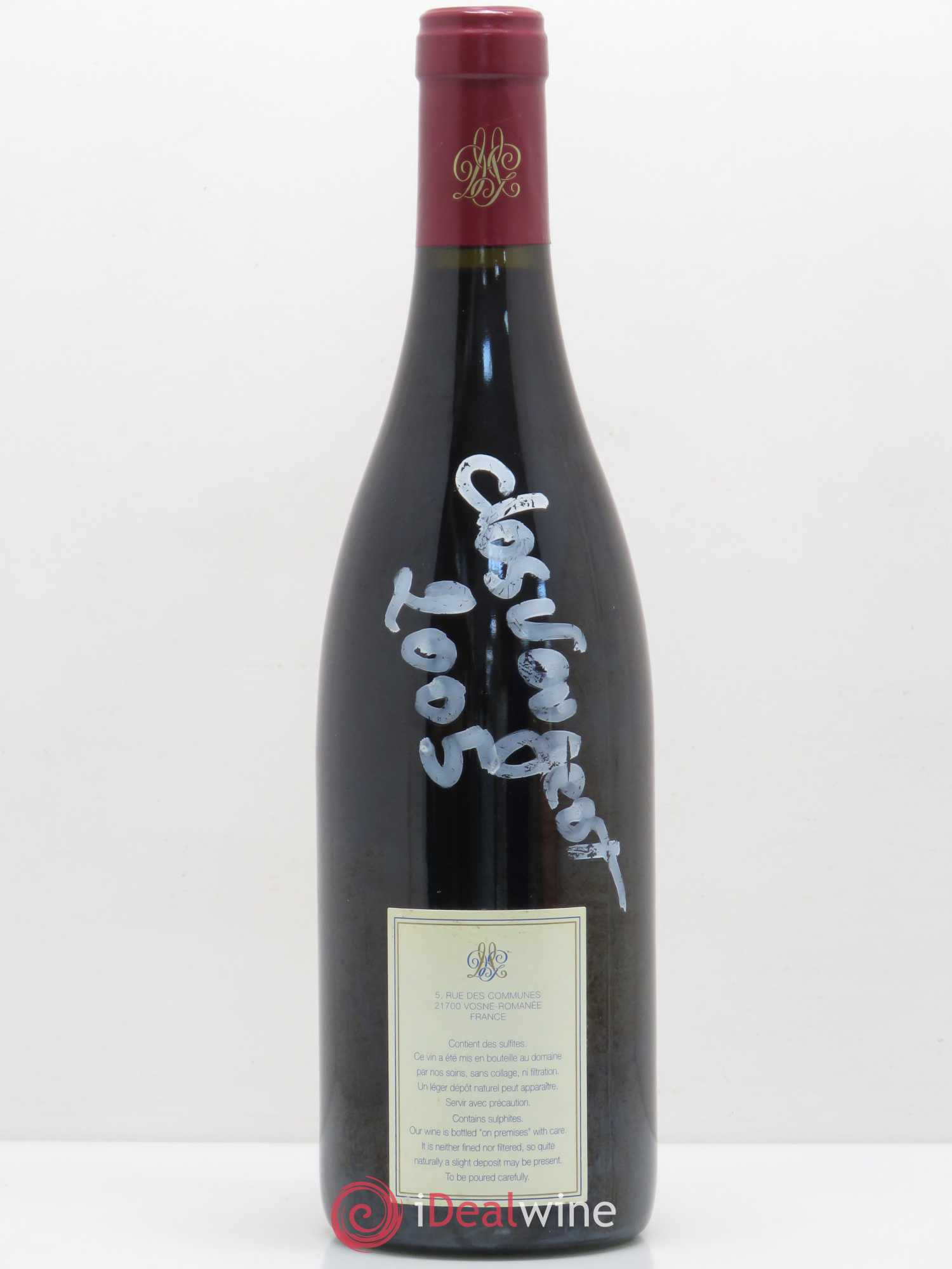 Clos de Vougeot Grand Cru Georges Mugneret-Gibourg (Domaine) 2005 - Lot de 1 bouteille - 1