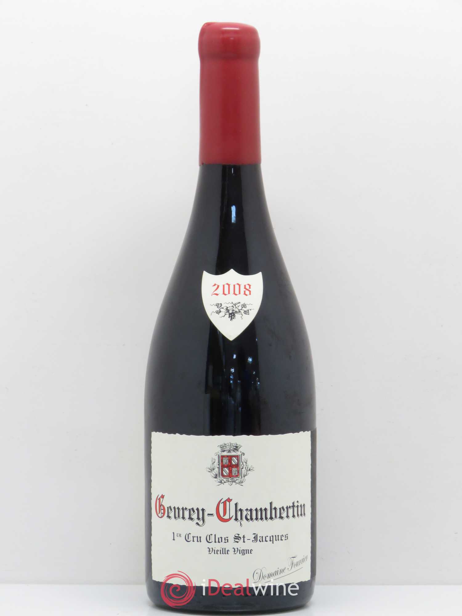 Gevrey-Chambertin 1er Cru Clos Saint-Jacques Vieille Vigne Fourrier (Domaine) 2008 - Lot de 1 bouteille - 0
