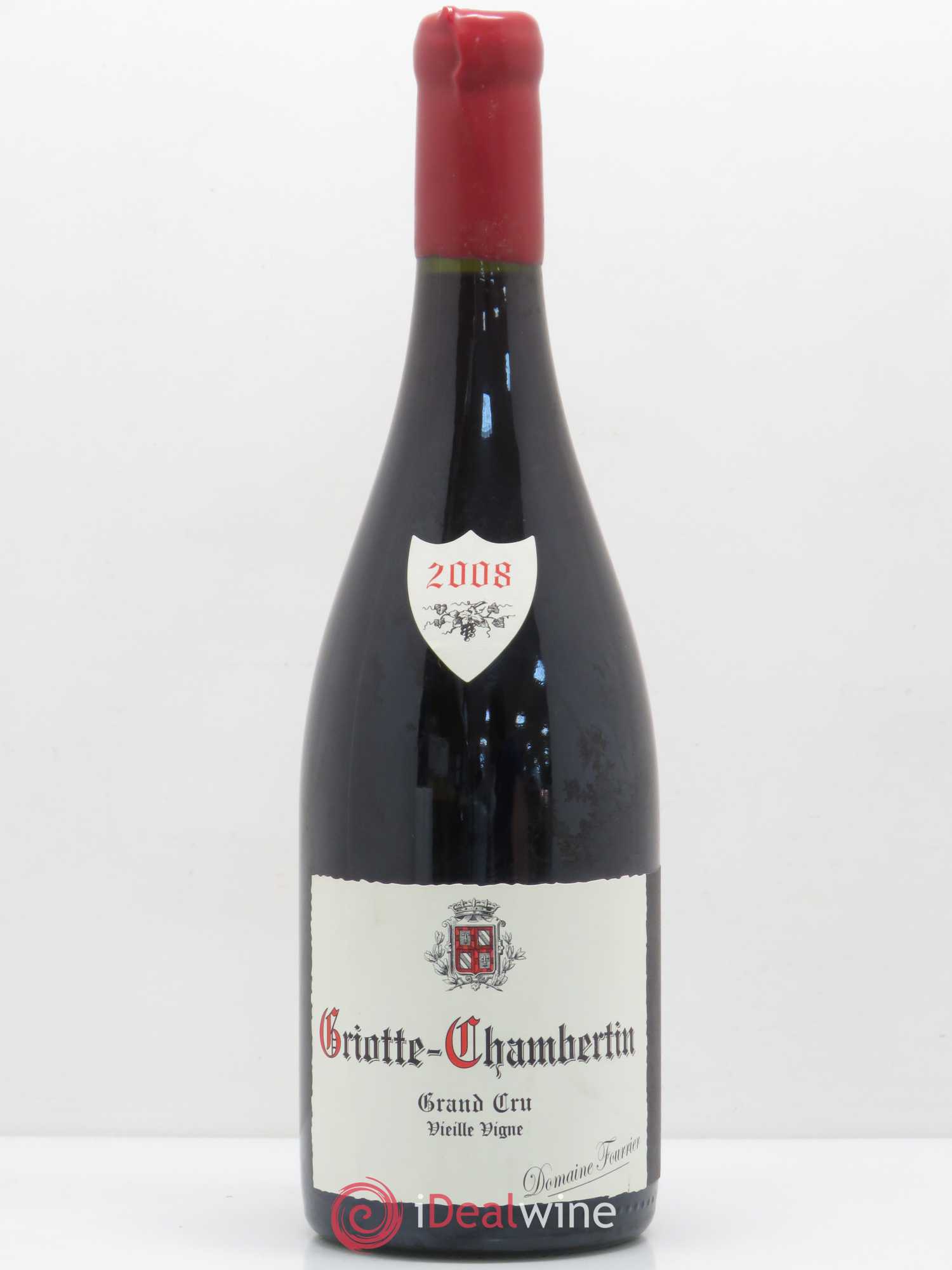 Griotte-Chambertin Grand Cru Vieille Vigne Fourrier (Domaine) 2008 - Lot de 1 bouteille - 0