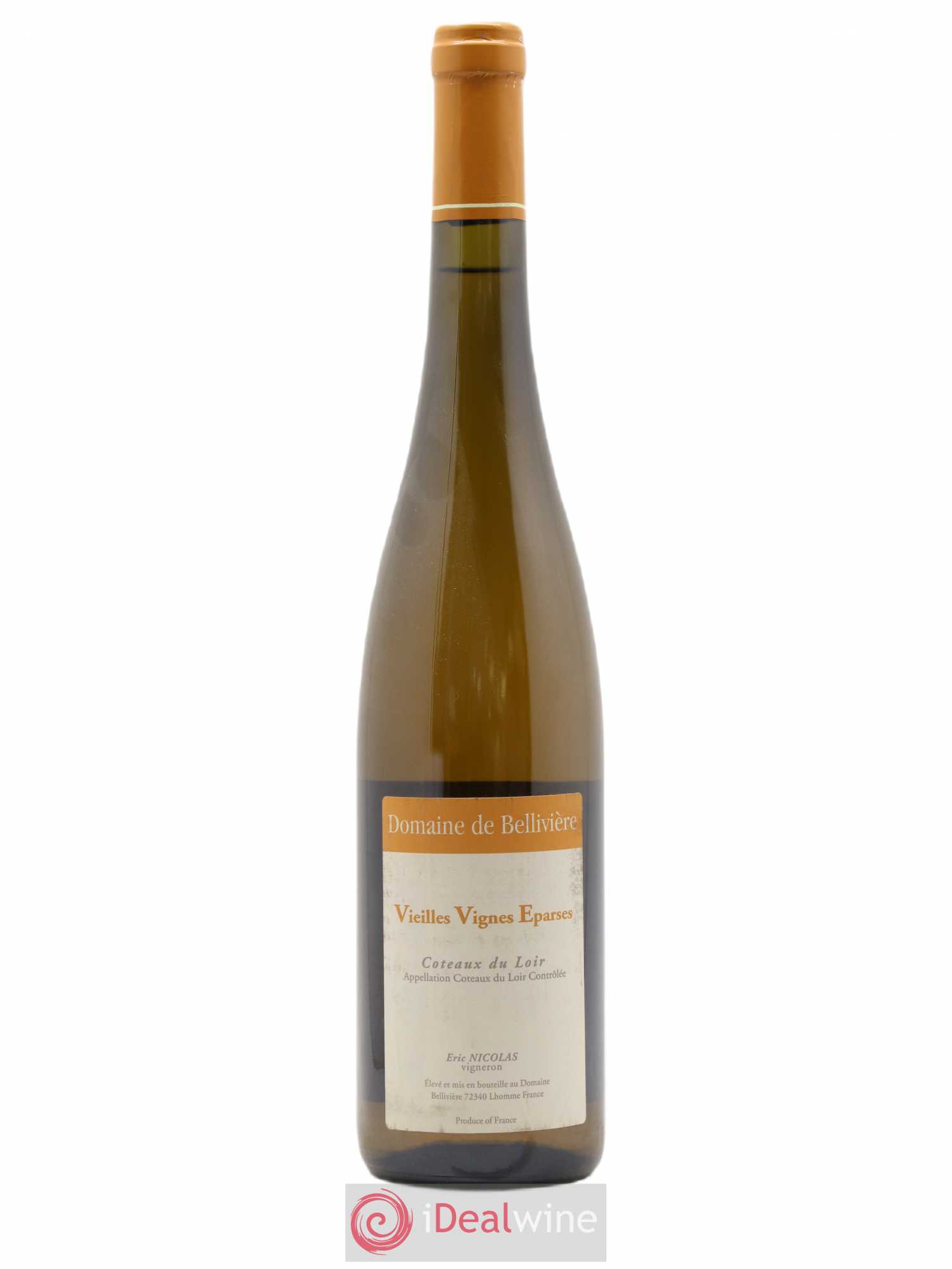 Coteaux du Loir Vieilles Vignes Eparses Domaine de Bellivière 2013 - Lot de 1 bouteille - 0