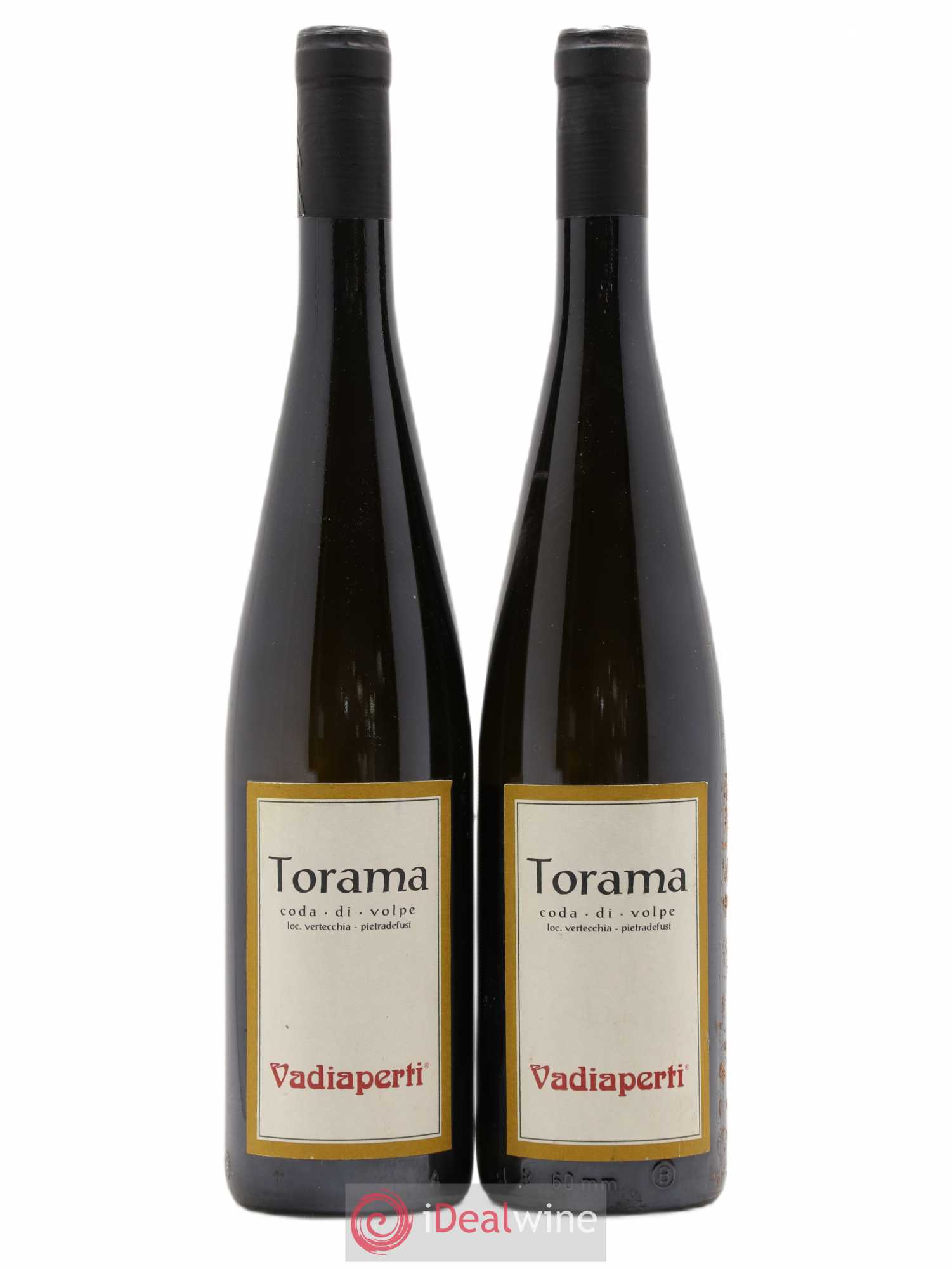 Italie Irpinia Coda di Volpe Torama Traerte Vadiaperti 2013 - Posten von 2 Flaschen - 0