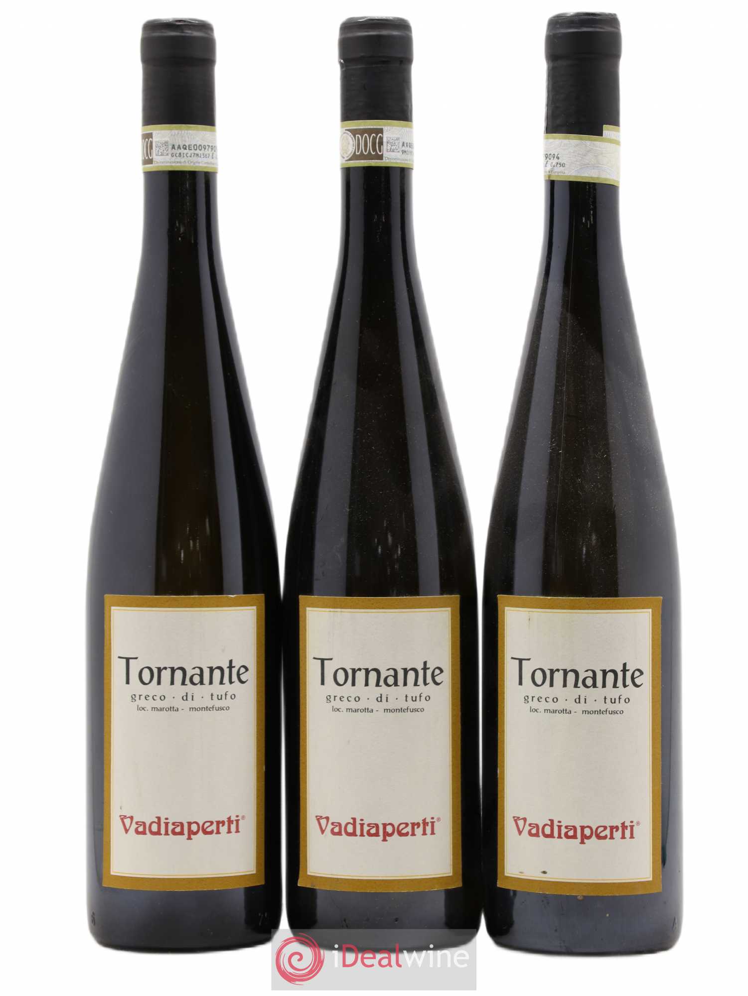 Italie Greco di Tufo Tornante Traerte Vadiaperti 2013 - Posten von 3 Flaschen - 0