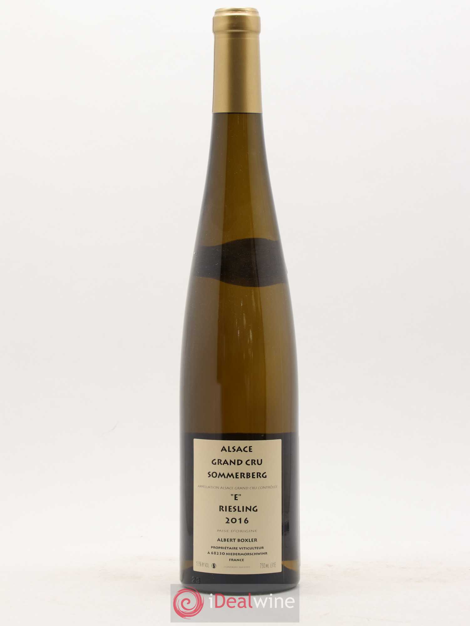 Riesling Grand Cru Sommerberg Albert Boxler 2016 - Posten von 1 Flasche - 1