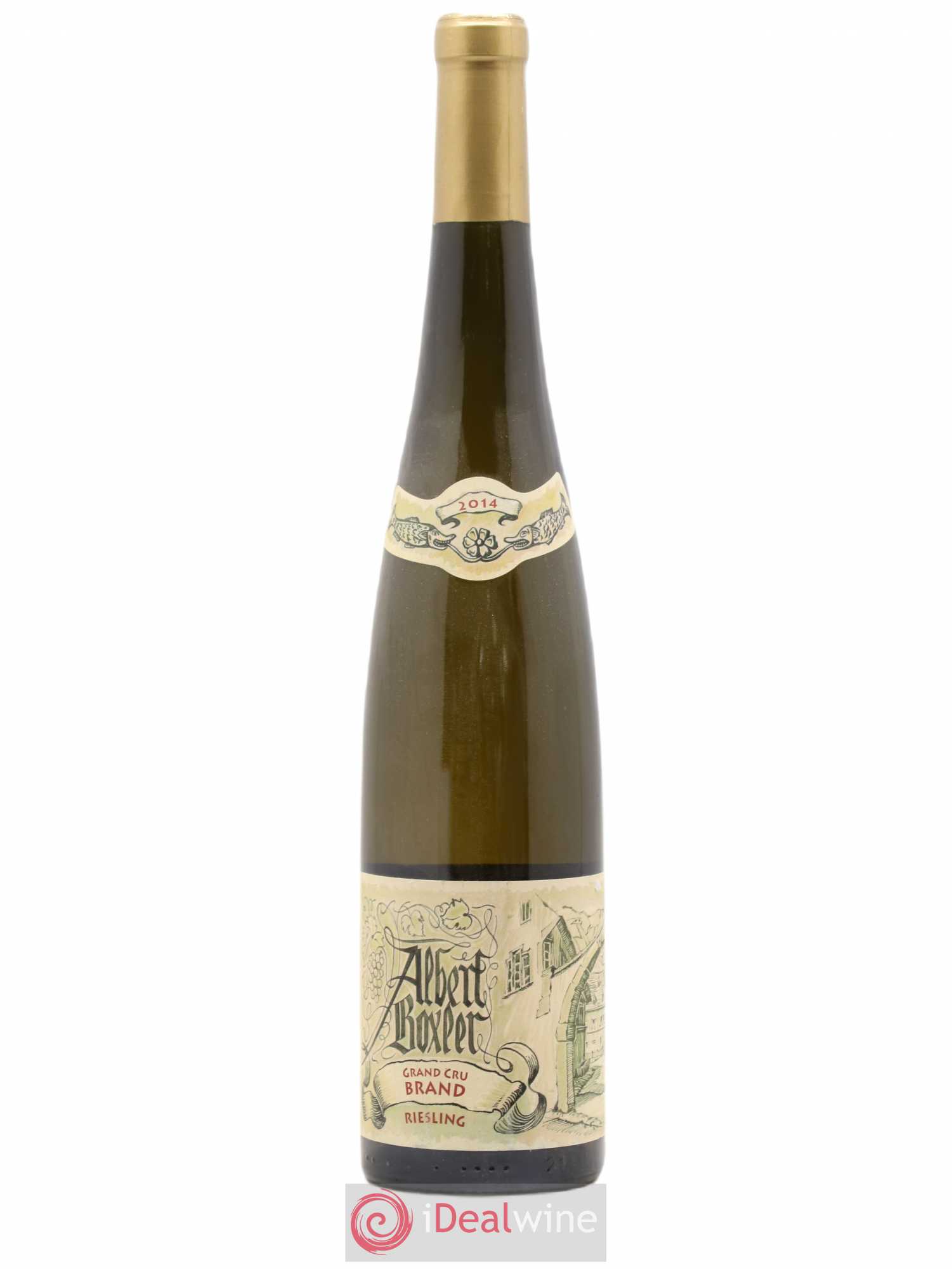 Alsace Riesling Grand Cru Brand K Albert Boxler 2014 - Lot de 1 bouteille - 0