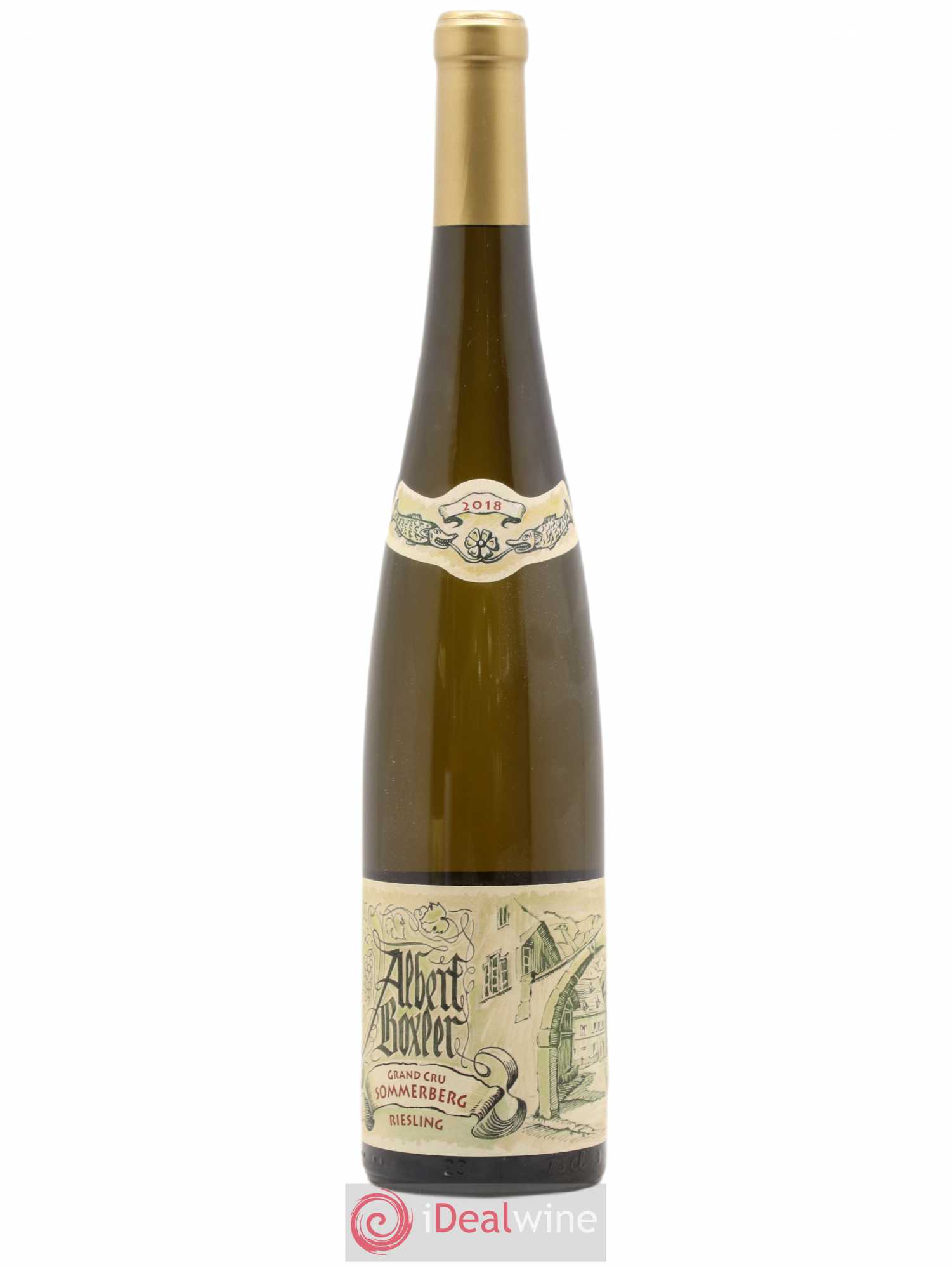 Riesling Grand Cru Sommerberg Albert Boxler 2018 - Lot de 1 bouteille - 0