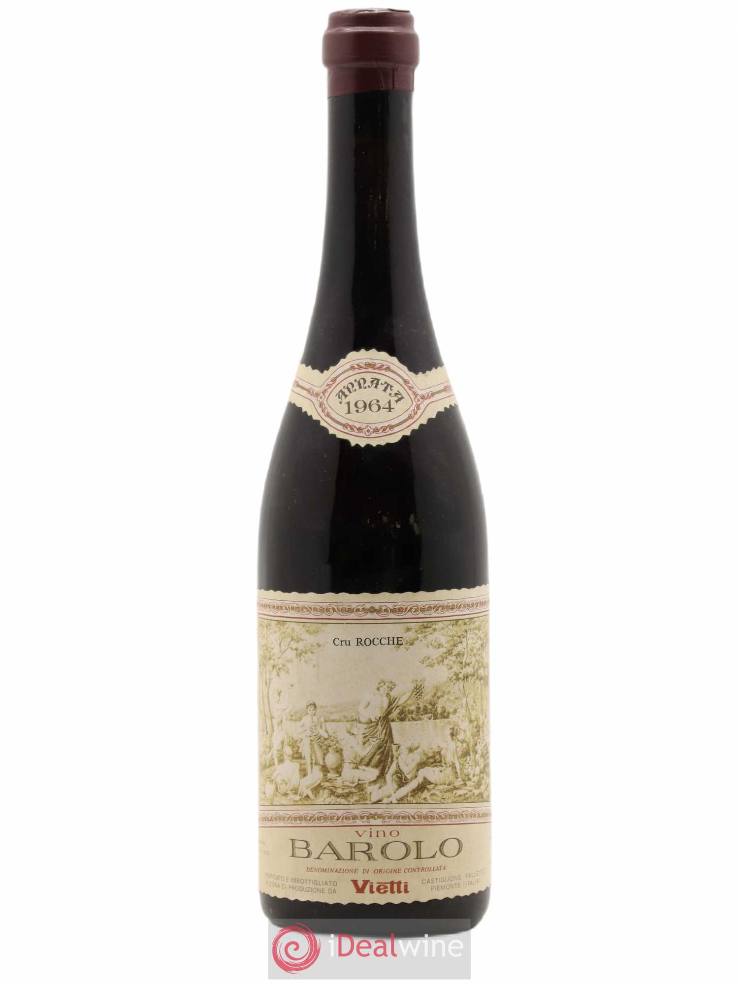 Barolo Rocche Vietti 1964 - Posten von 1 Flasche - 0