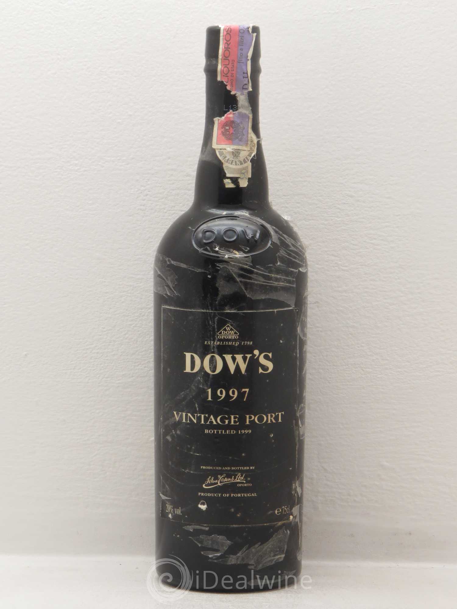 Porto Dow Vintage 1997 - Lot de 1 bouteille - 0