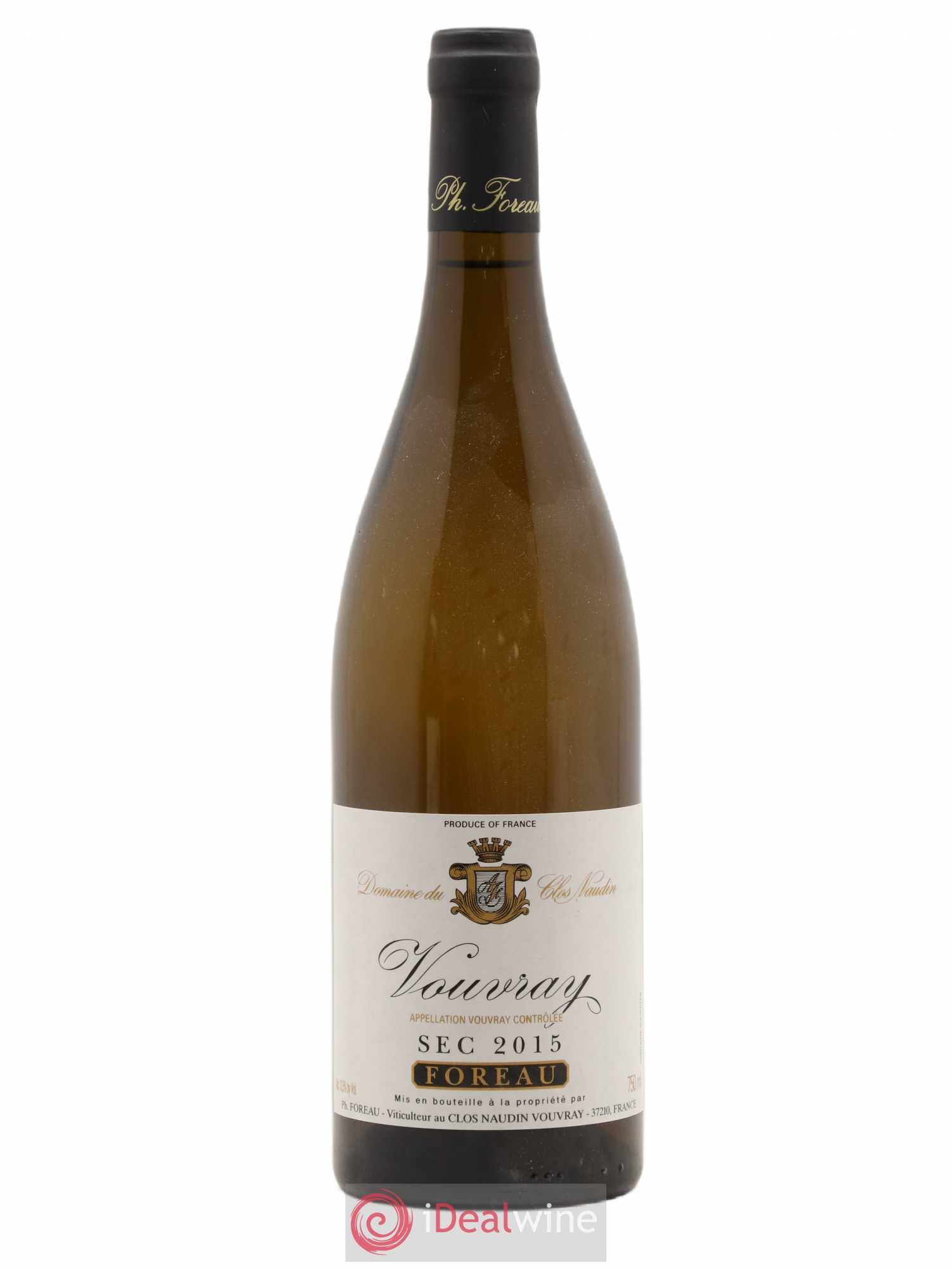 Vouvray Sec Clos Naudin - Philippe Foreau 2015 - Lot de 1 bouteille - 0