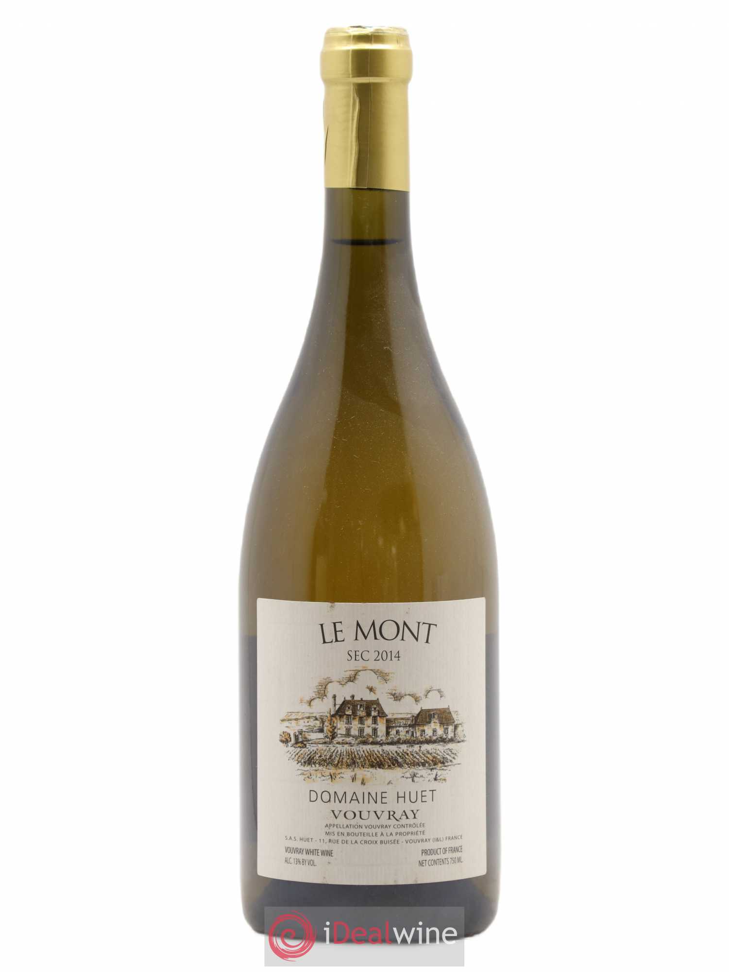 Vouvray Le Mont Sec Domaine Huet 2014 - Lot de 1 bouteille - 0