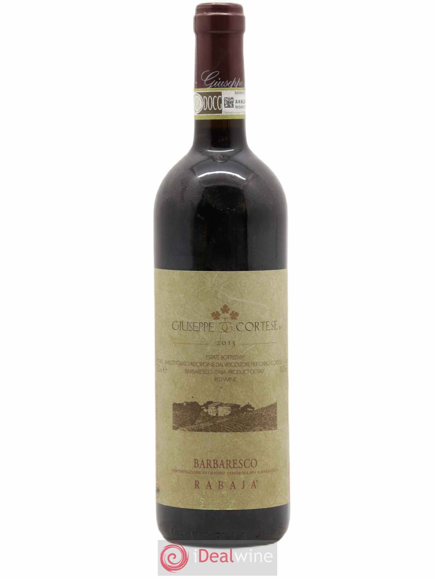 Barbaresco DOCG Rabajà Giuseppe Cortese 2013 - Posten von 1 Flasche - 0