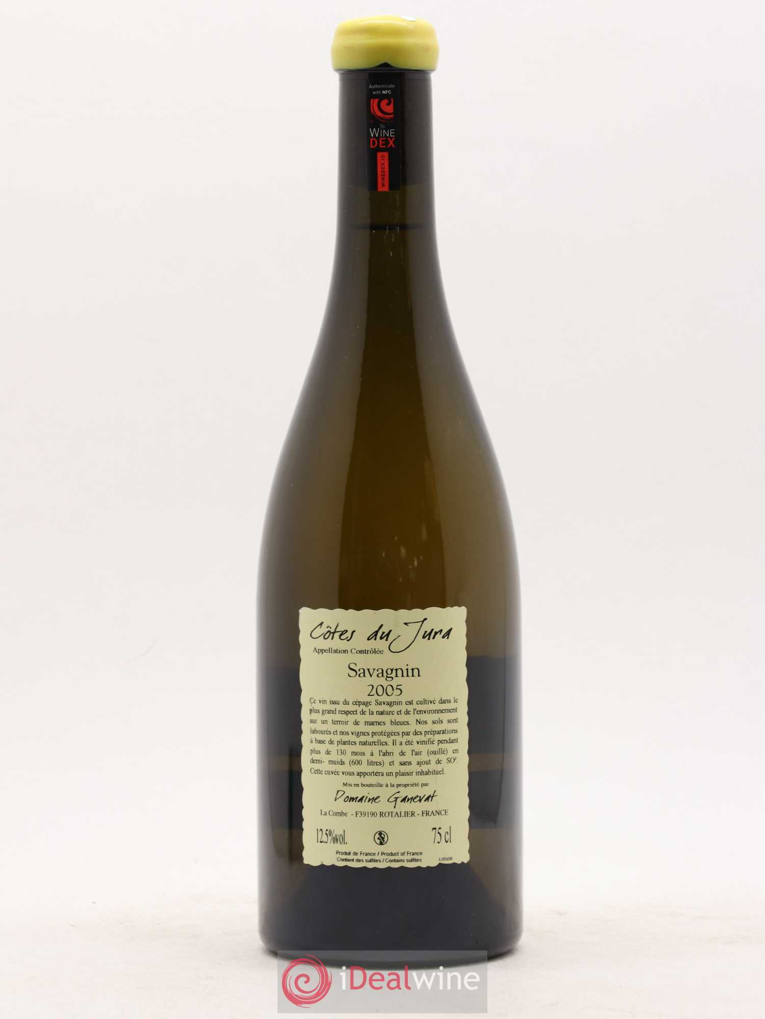 Côtes du Jura Les Vignes de mon Père Jean-François Ganevat (Domaine) 2005 - Lot de 1 bouteille - 1