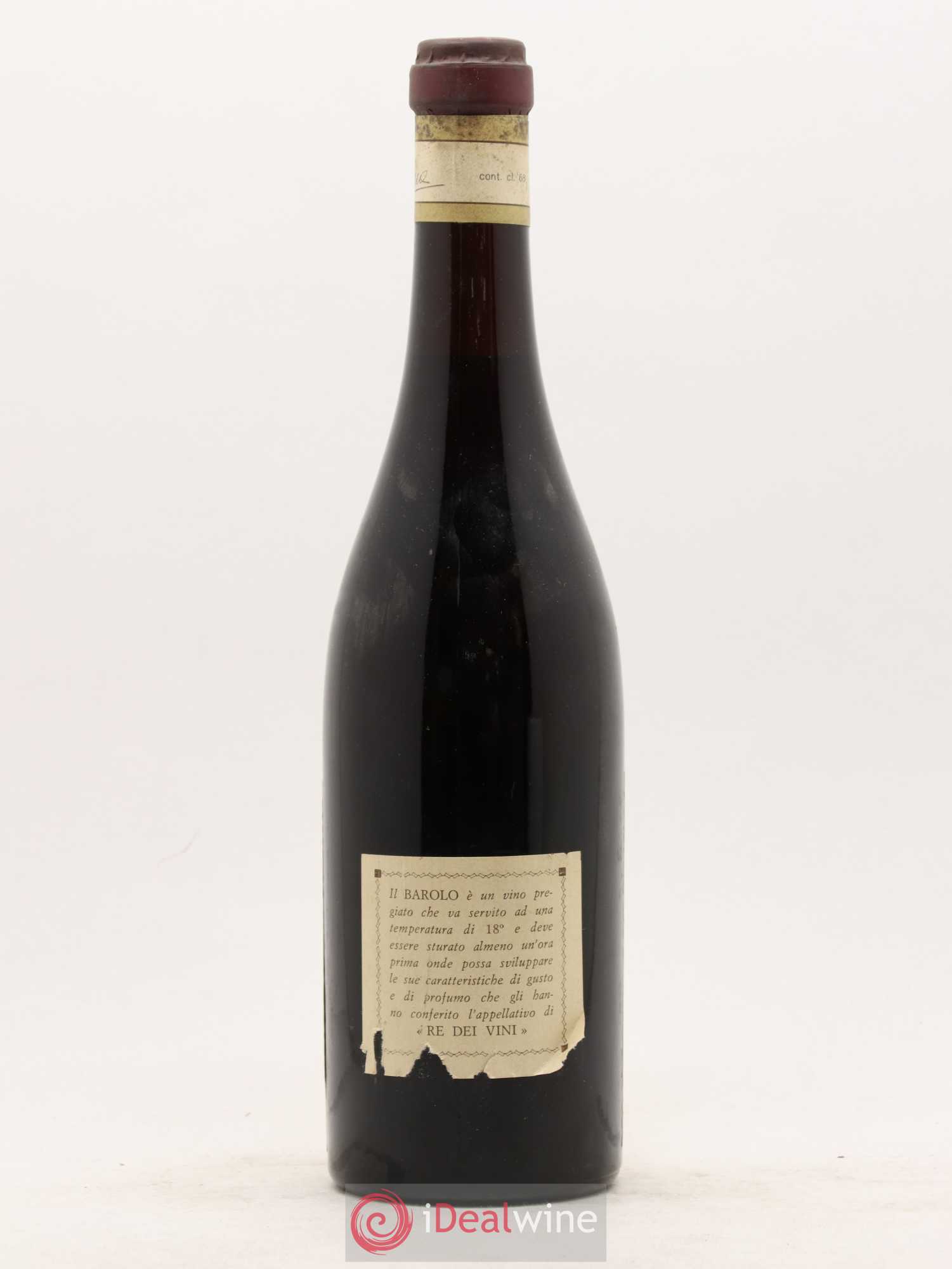 Barolo Vietti 1961 - Lot de 1 bouteille - 1